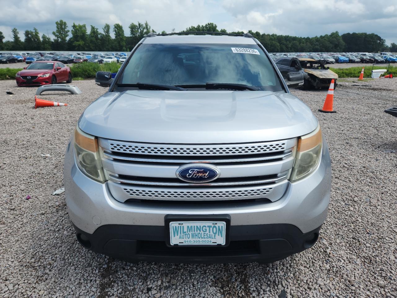 2015 Ford Explorer Xlt Silver vin: 1FM5K8D86FGB56814