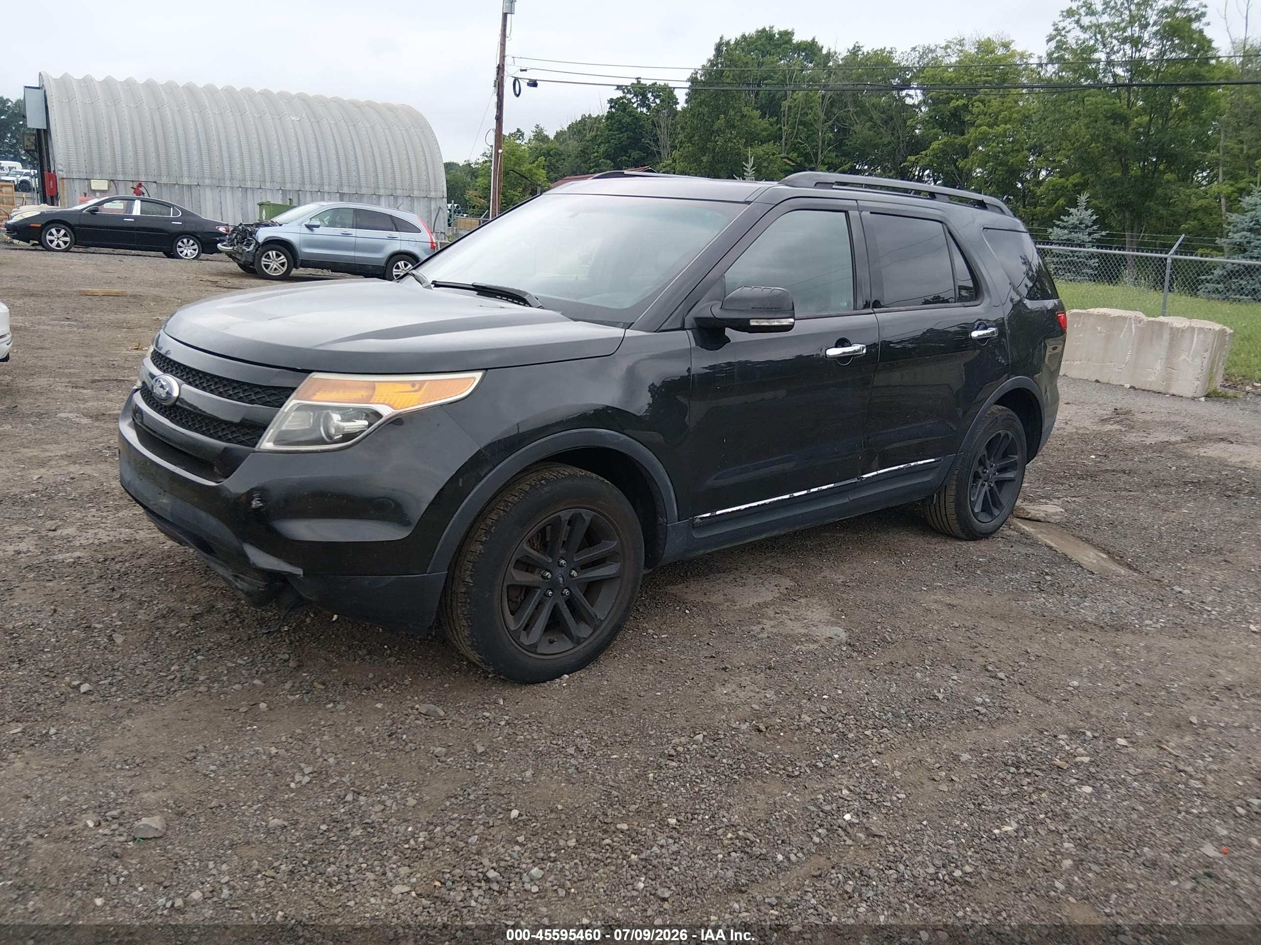 2015 Ford Explorer Xlt Black vin: 1FM5K8D86FGB63469