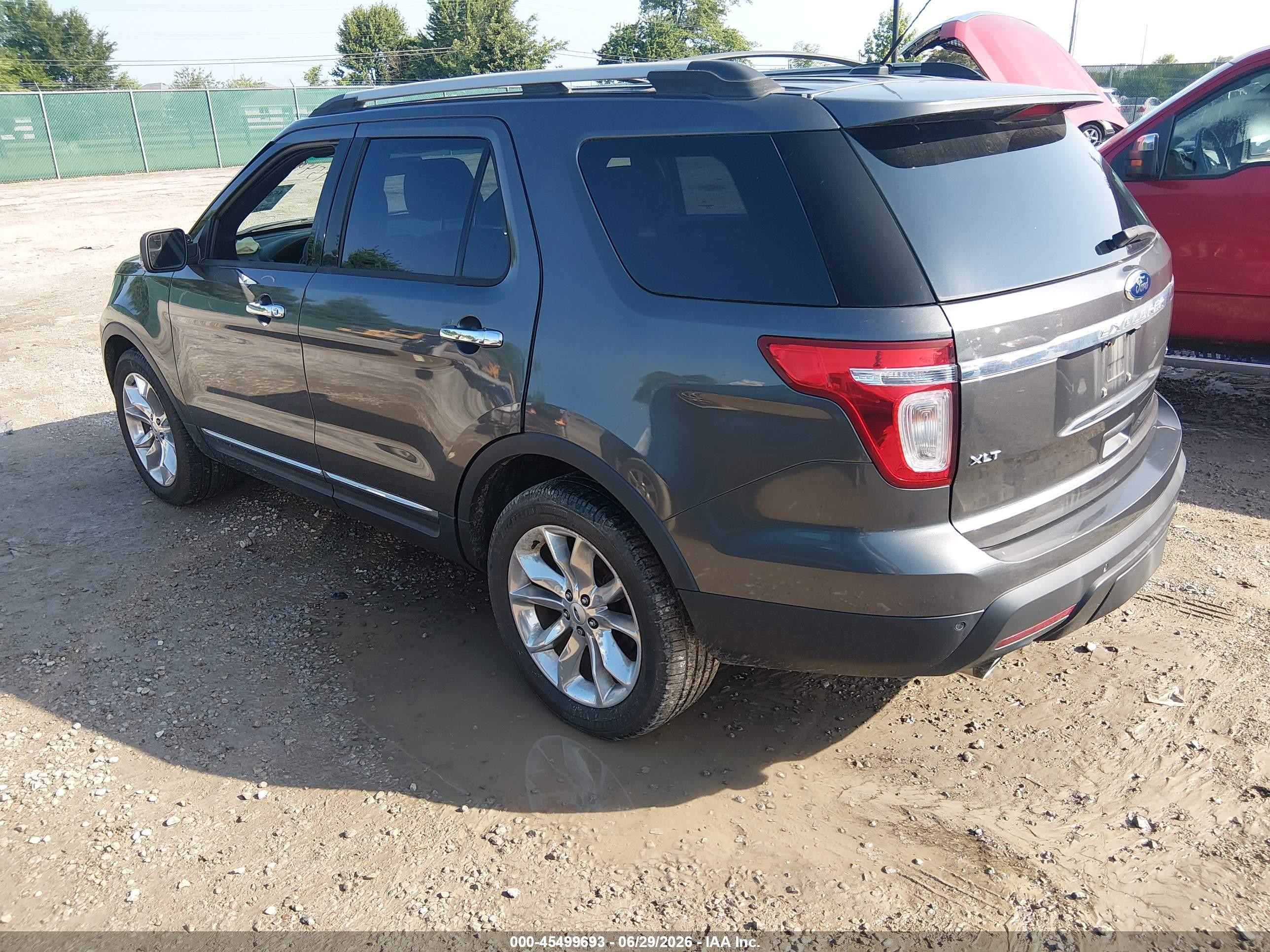 2015 Ford Explorer Xlt Black vin: 1FM5K8D86FGB72270