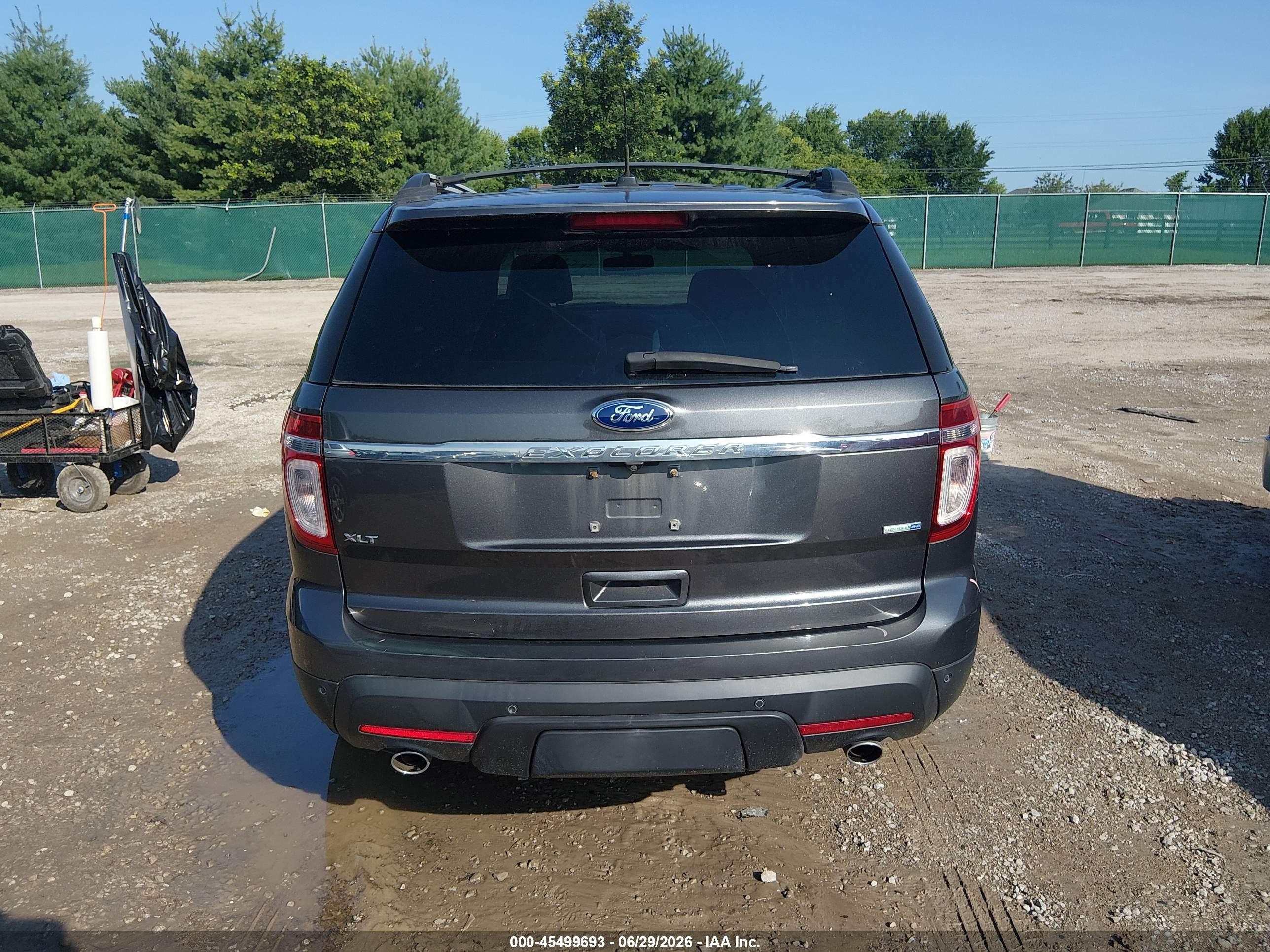 2015 Ford Explorer Xlt Black vin: 1FM5K8D86FGB72270