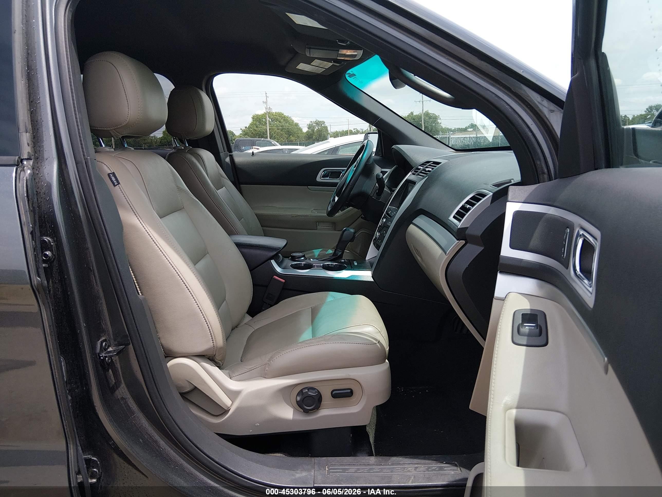 2015 Ford Explorer Xlt Gray vin: 1FM5K8D86FGB78439