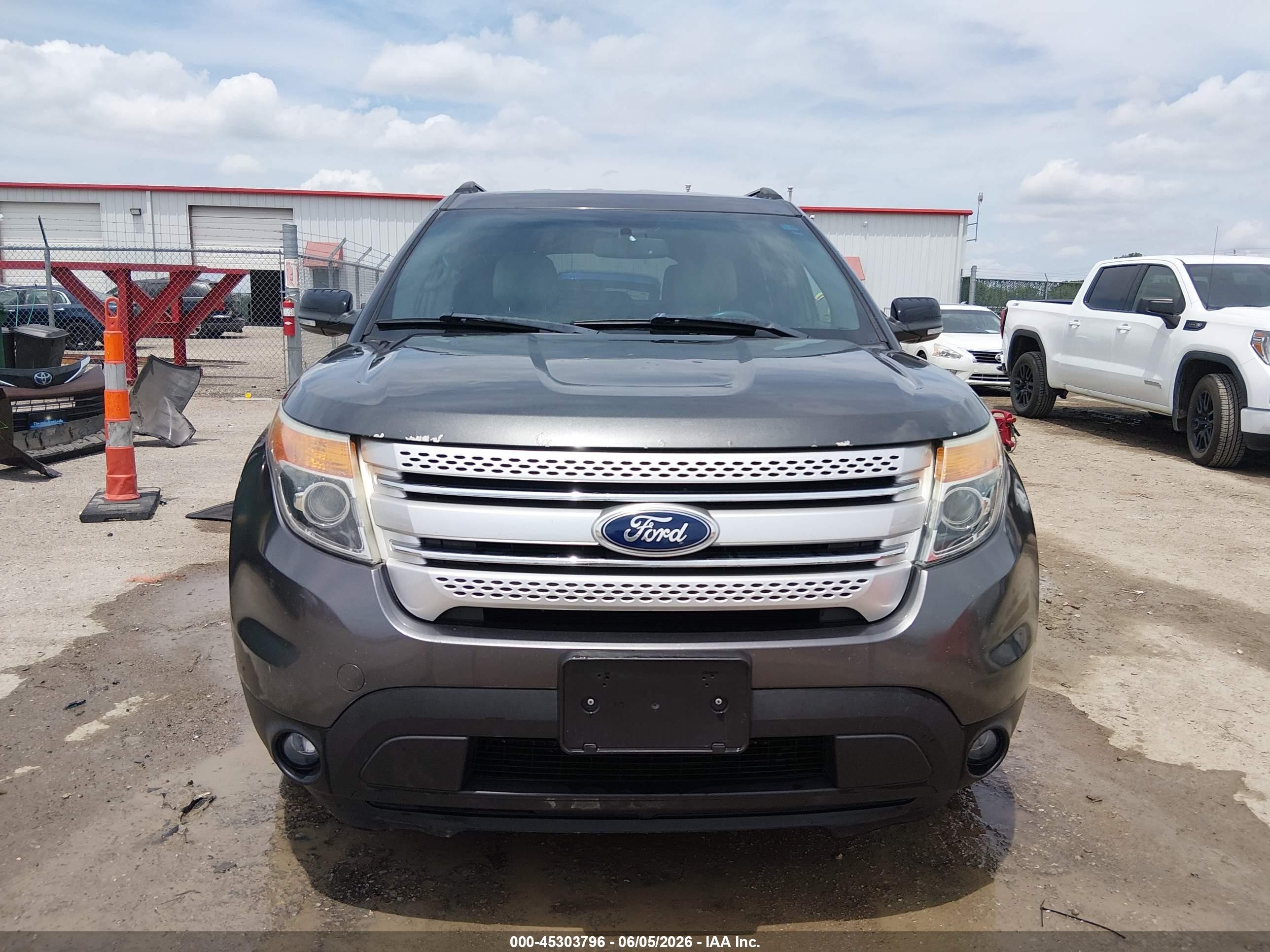 2015 Ford Explorer Xlt Gray vin: 1FM5K8D86FGB78439