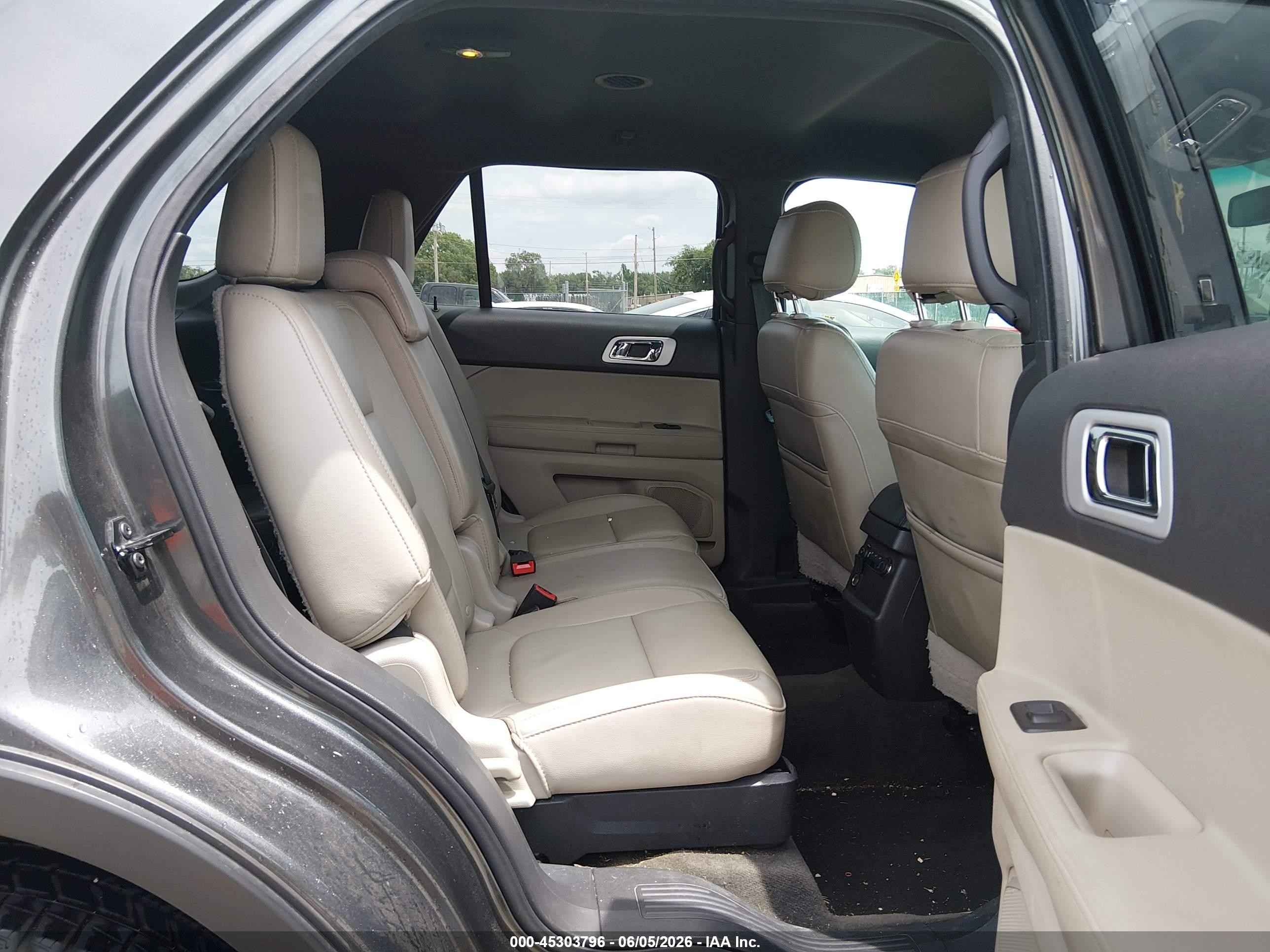 2015 Ford Explorer Xlt Gray vin: 1FM5K8D86FGB78439