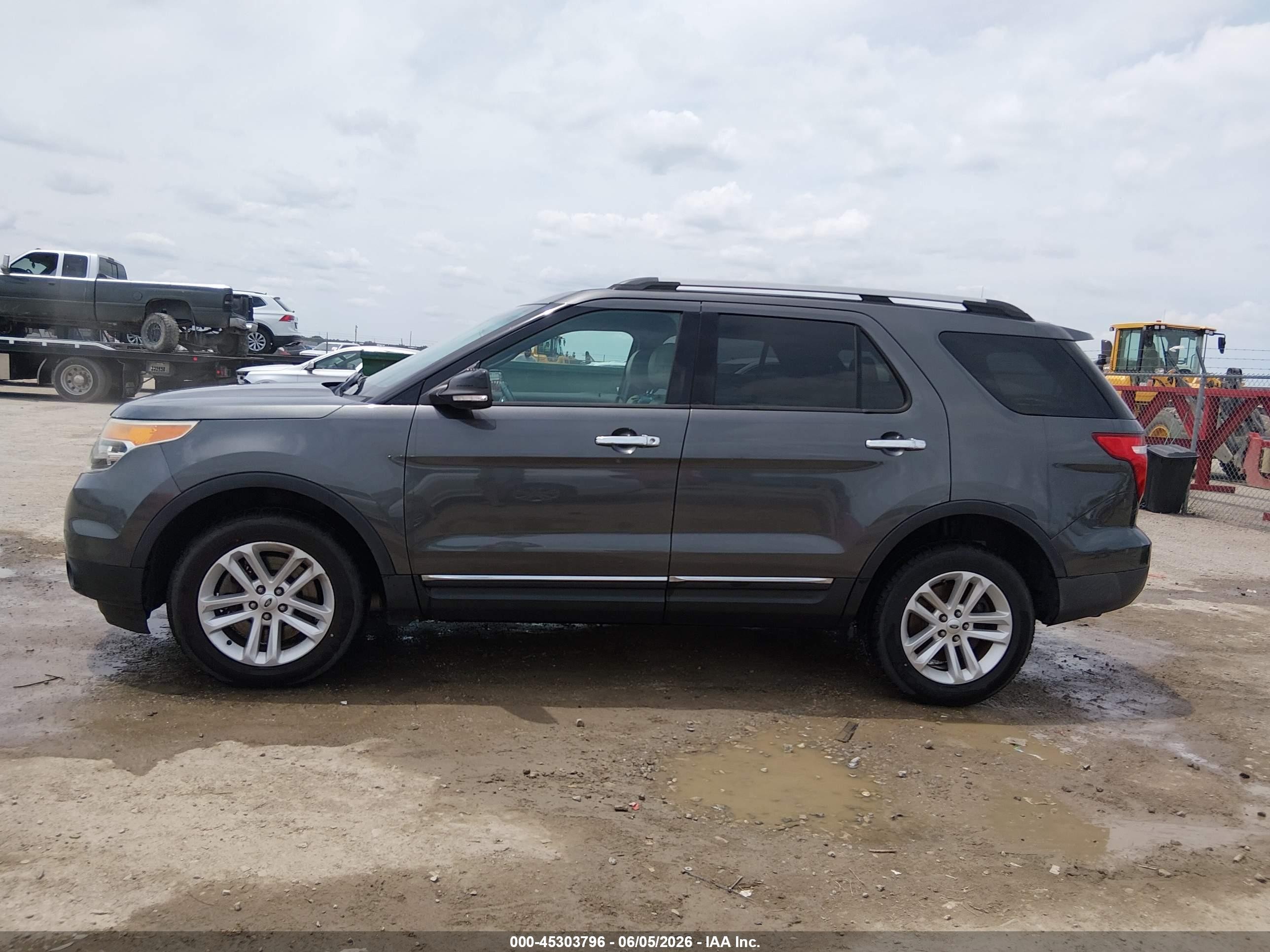 2015 Ford Explorer Xlt Gray vin: 1FM5K8D86FGB78439