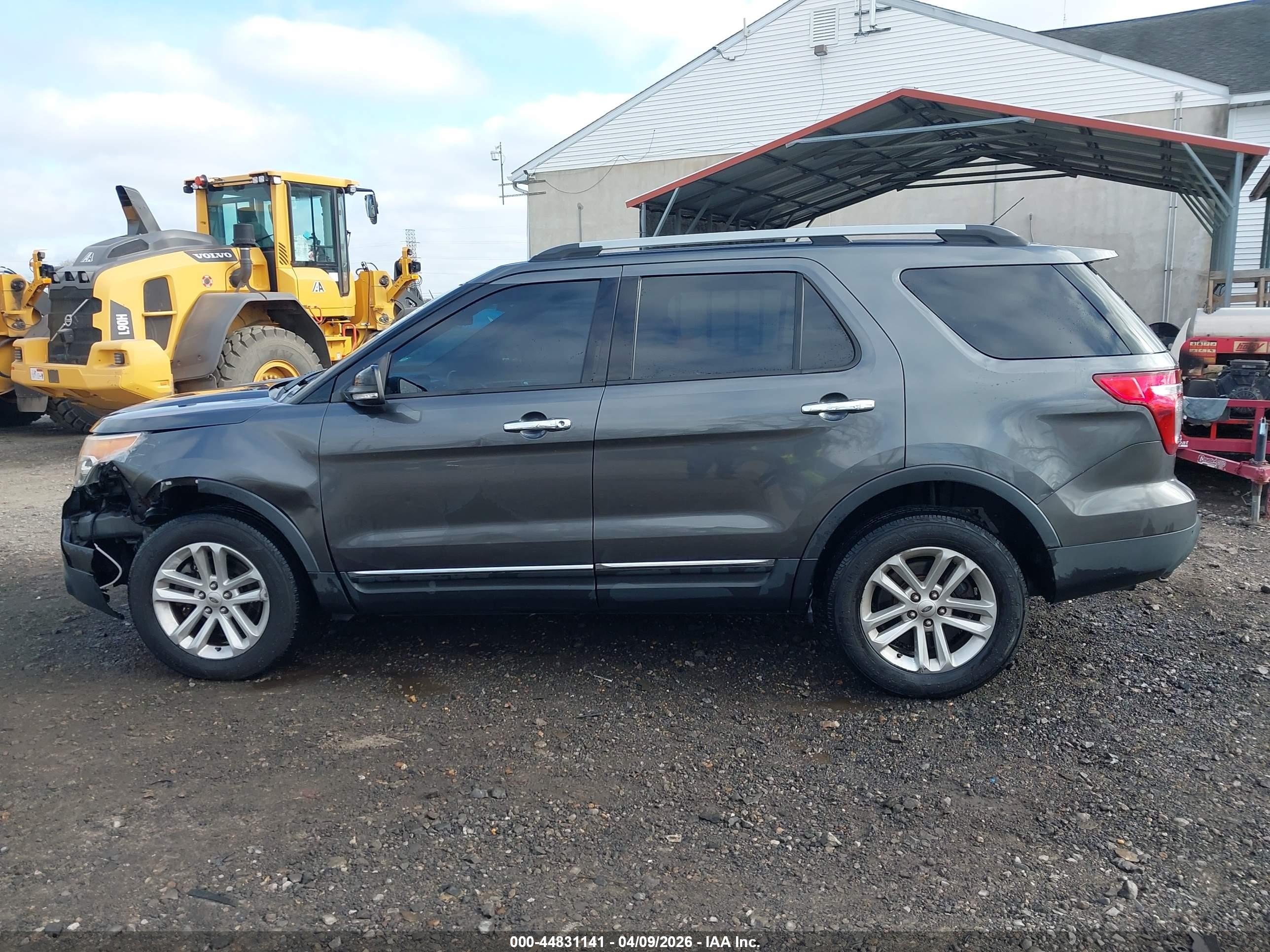 2015 Ford Explorer Xlt Gray vin: 1FM5K8D86FGB79235