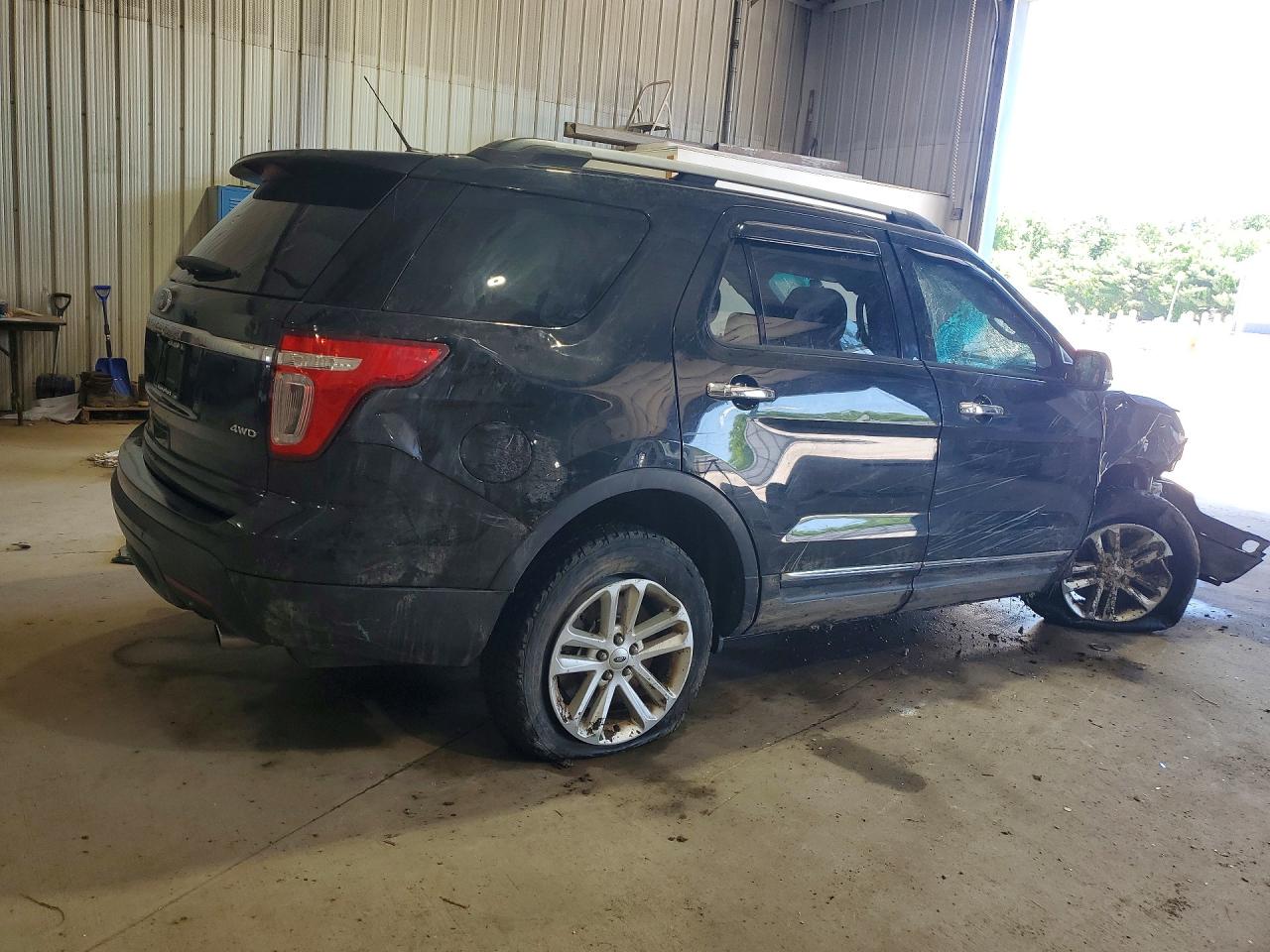2015 Ford Explorer Xlt Black vin: 1FM5K8D86FGC01167