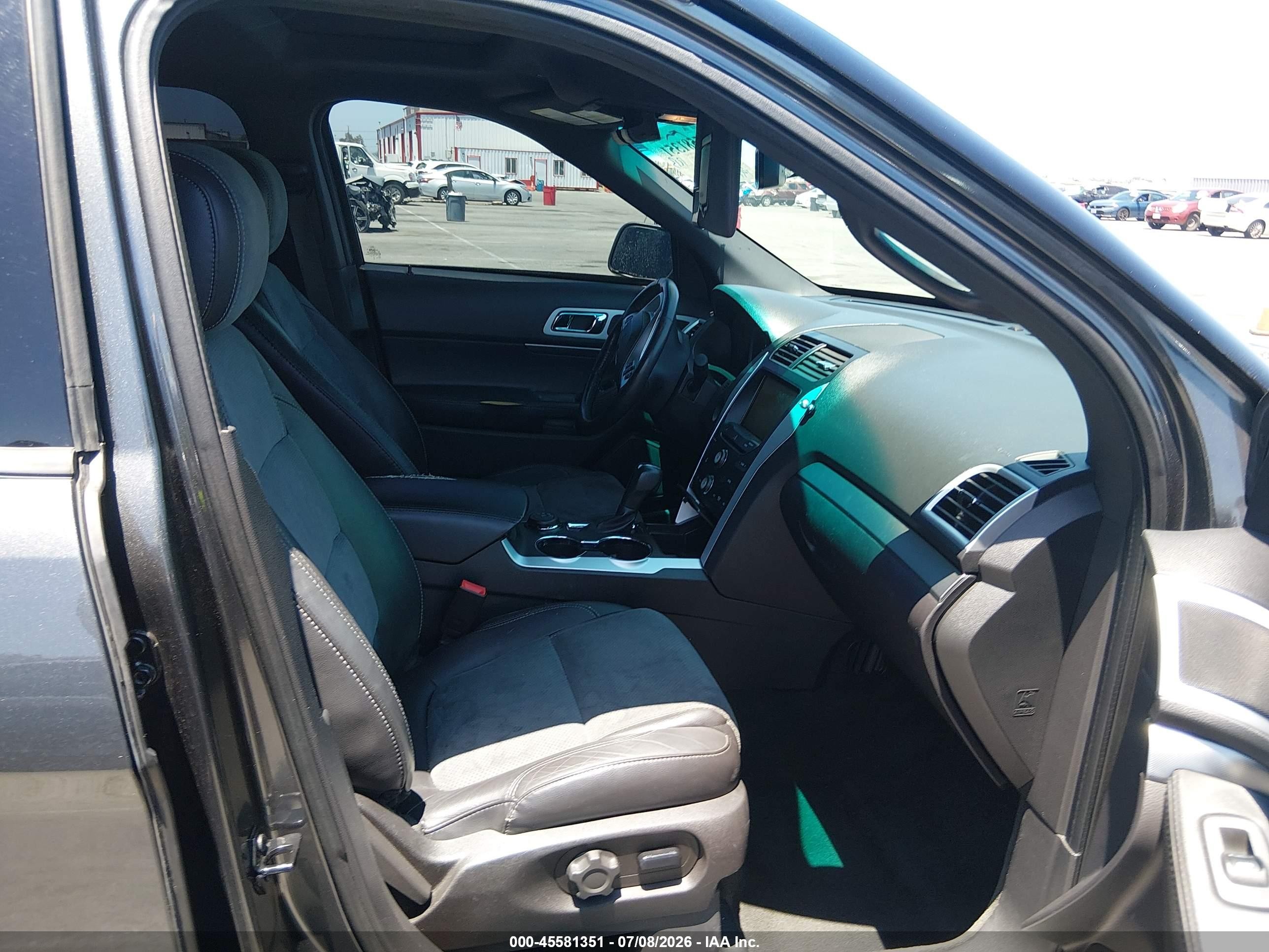 2015 Ford Explorer Xlt Gray vin: 1FM5K8D86FGC05347