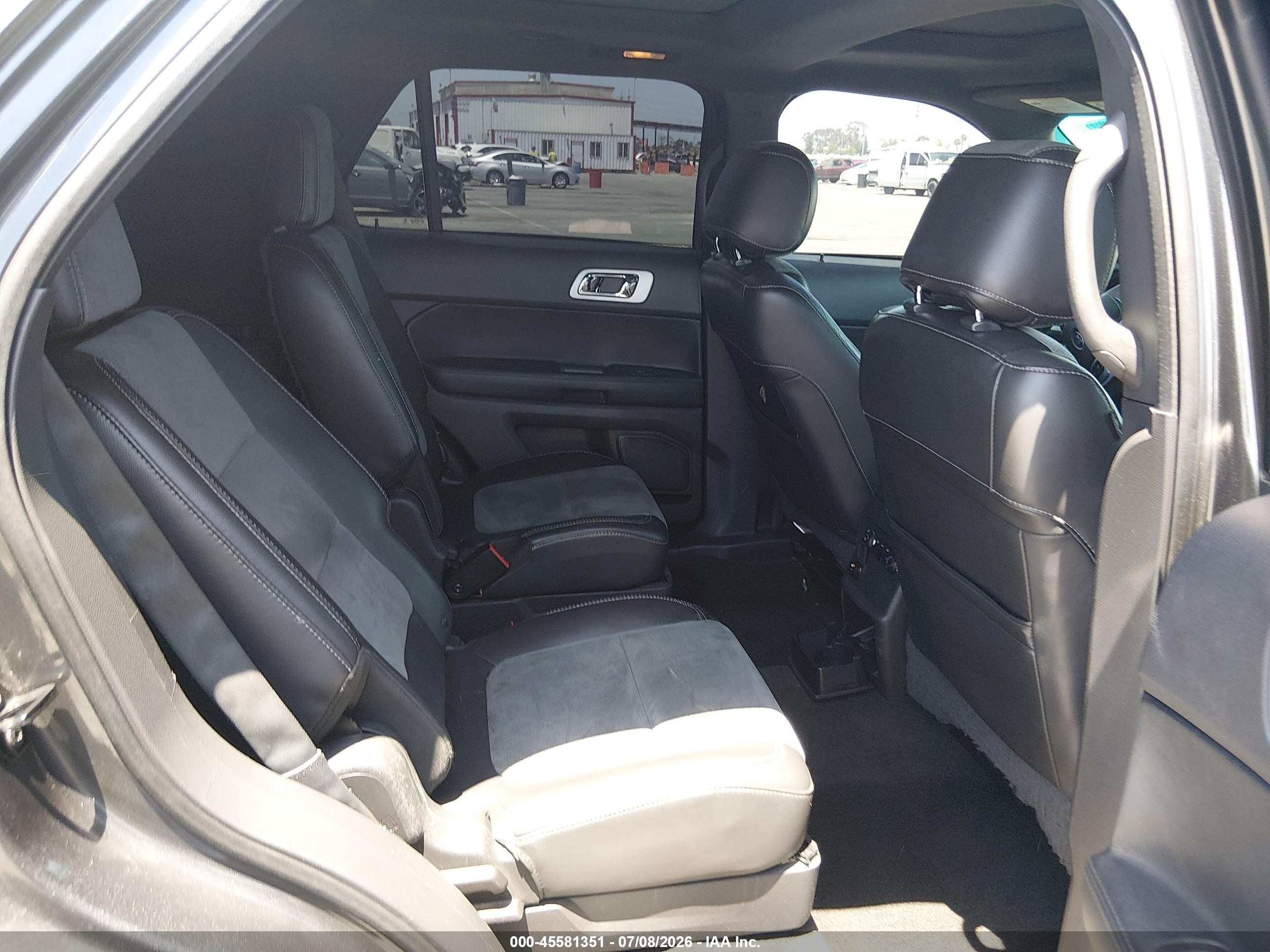 2015 Ford Explorer Xlt Gray vin: 1FM5K8D86FGC05347