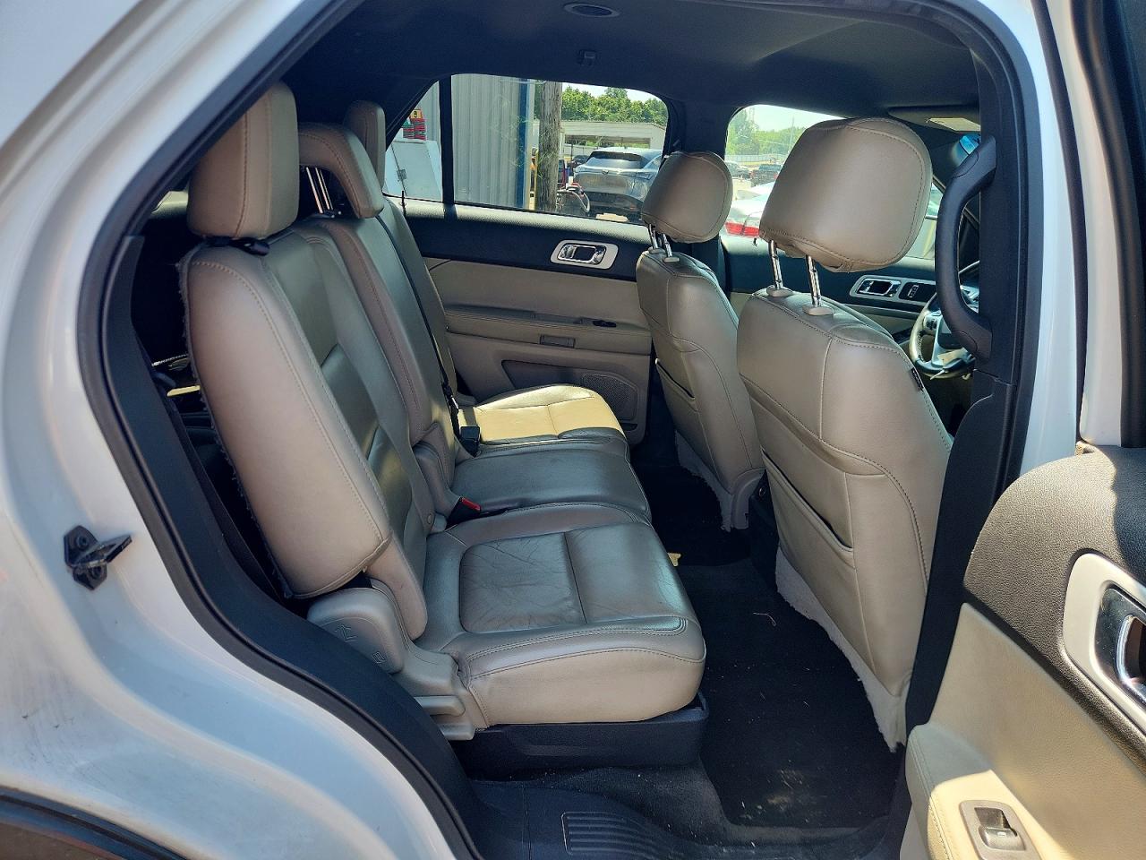 2015 Ford Explorer Xlt White vin: 1FM5K8D86FGC53494