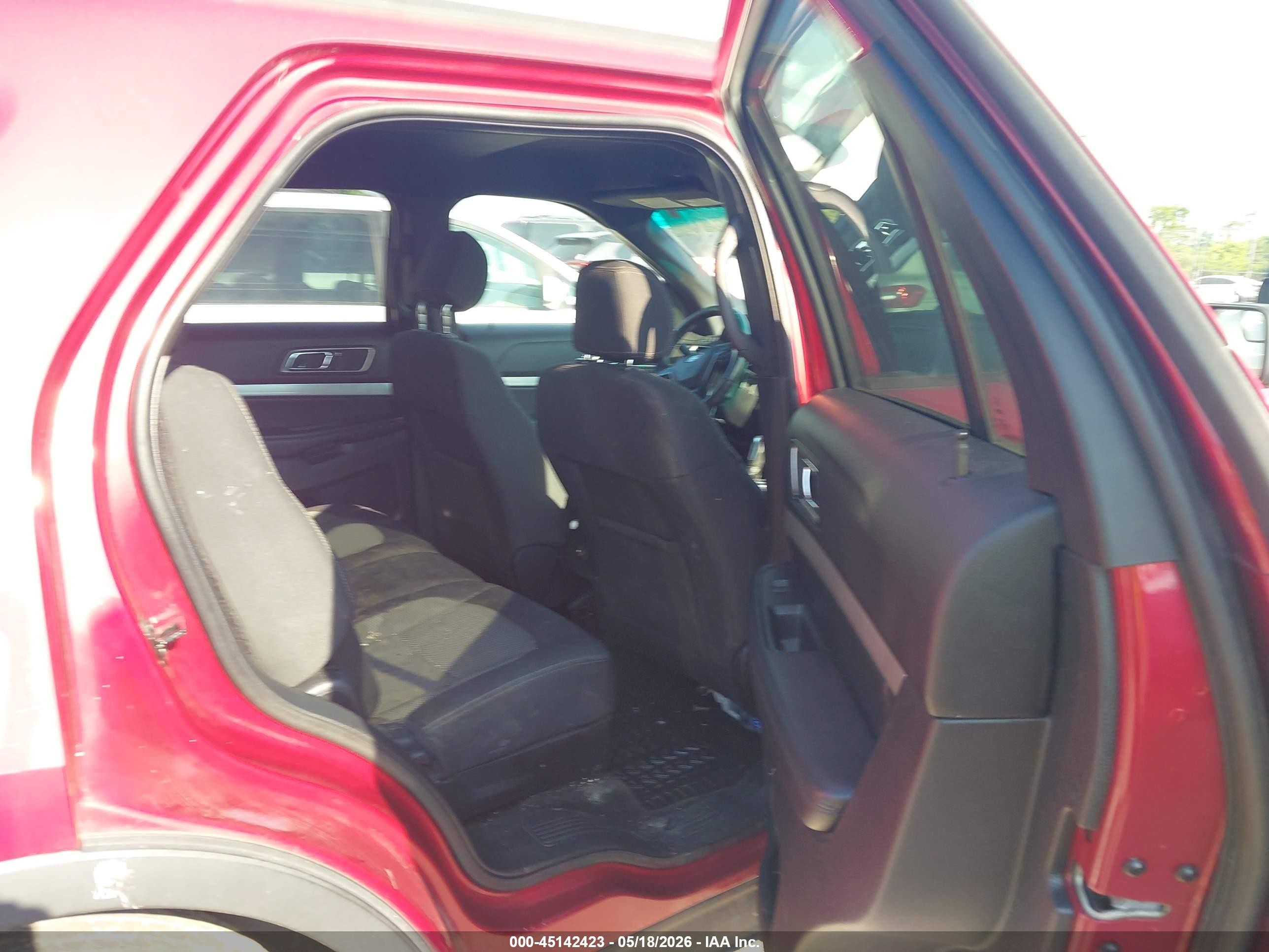 2016 Ford Explorer Xlt Red vin: 1FM5K8D86GGC05835