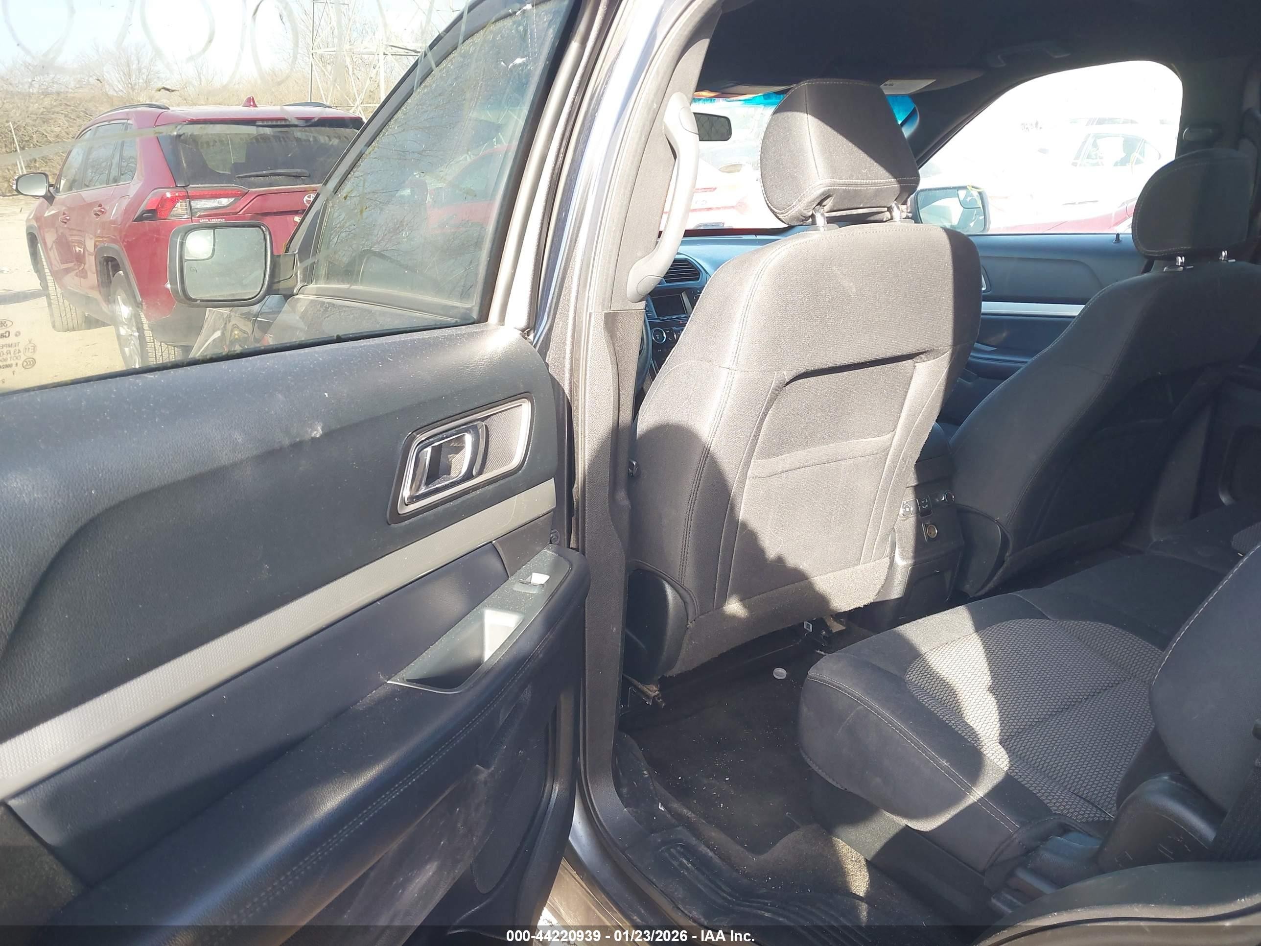 2017 Ford Explorer Xlt Gray vin: 1FM5K8D86HGD43666
