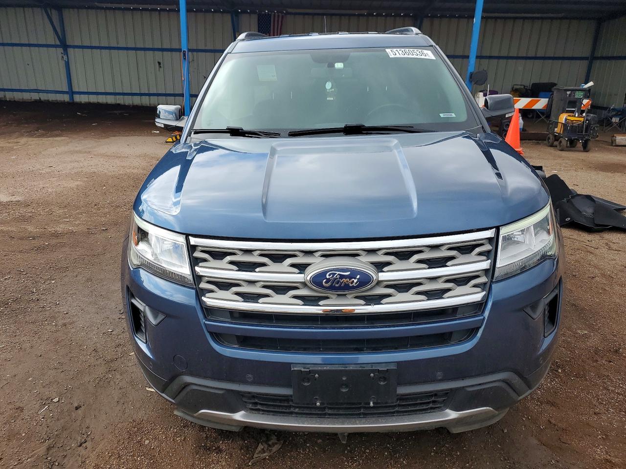 2018 Ford Explorer Xlt Blue vin: 1FM5K8D86JGA31613