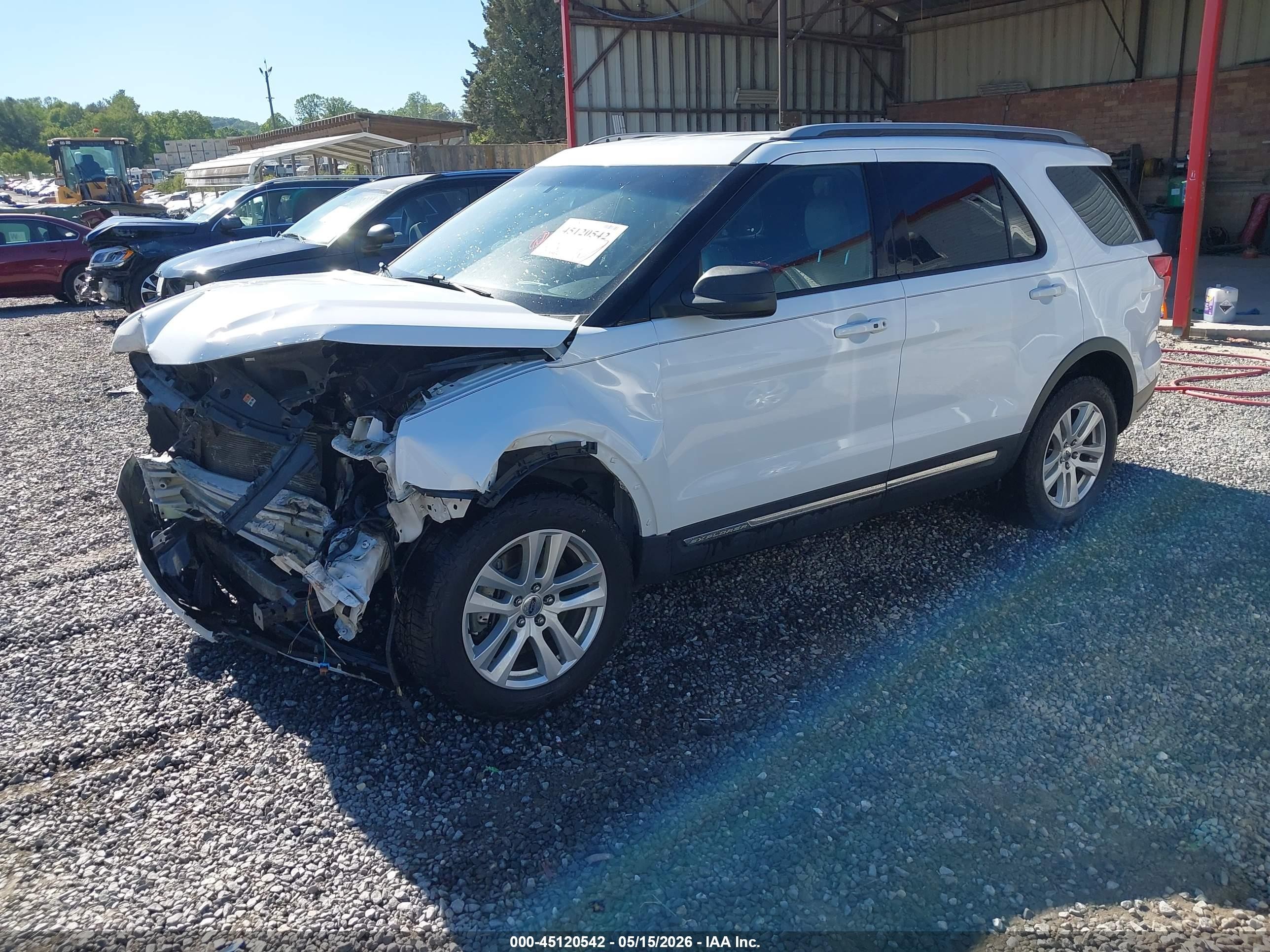 2018 Ford Explorer Xlt Белый vin: 1FM5K8D86JGA69603