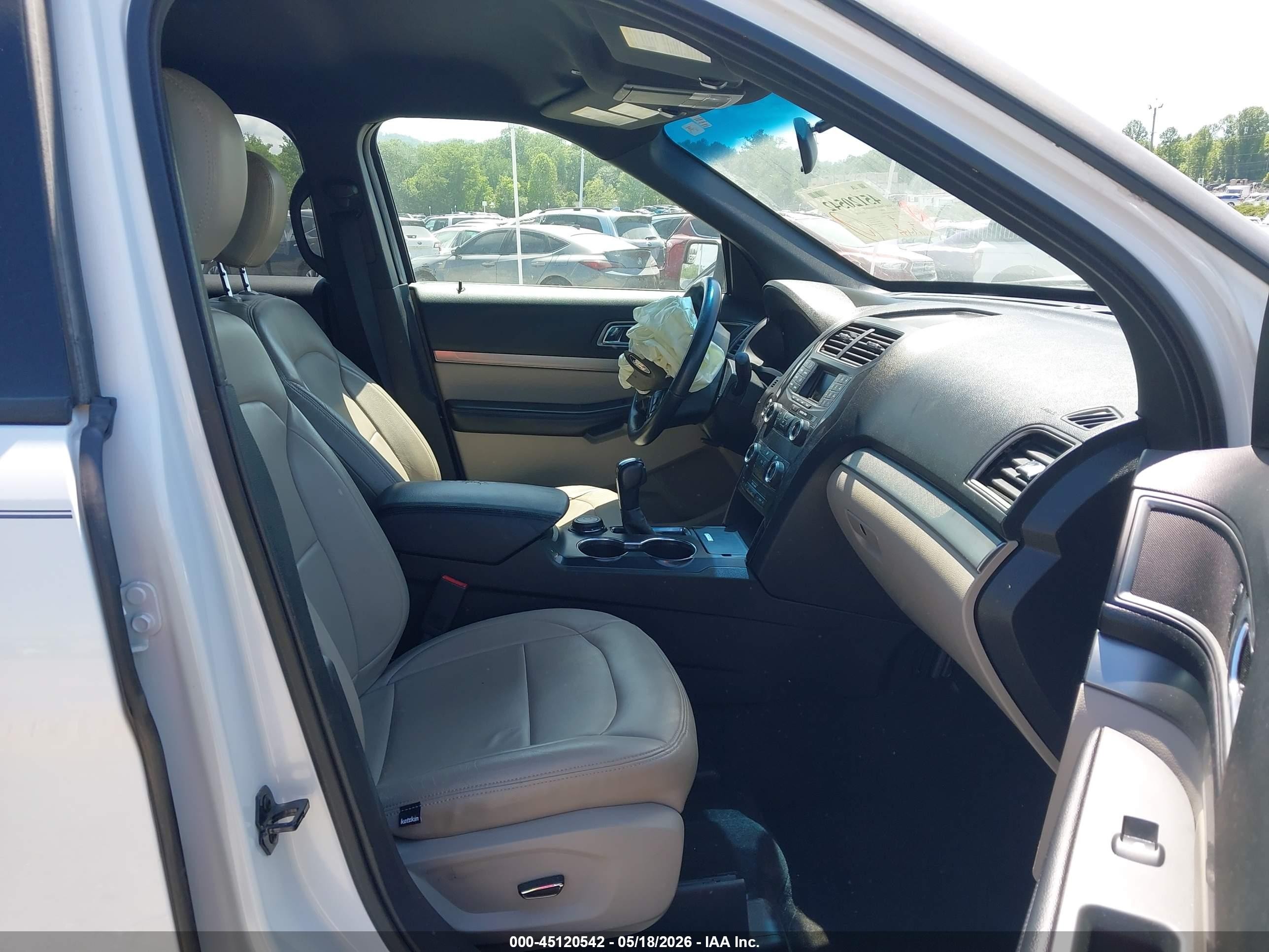 2018 Ford Explorer Xlt Белый vin: 1FM5K8D86JGA69603