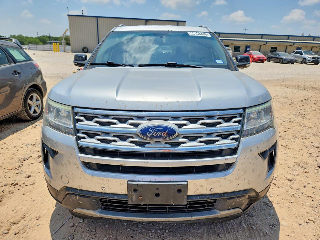 2018 Ford Explorer Xlt Silver vin: 1FM5K8D86JGC81854