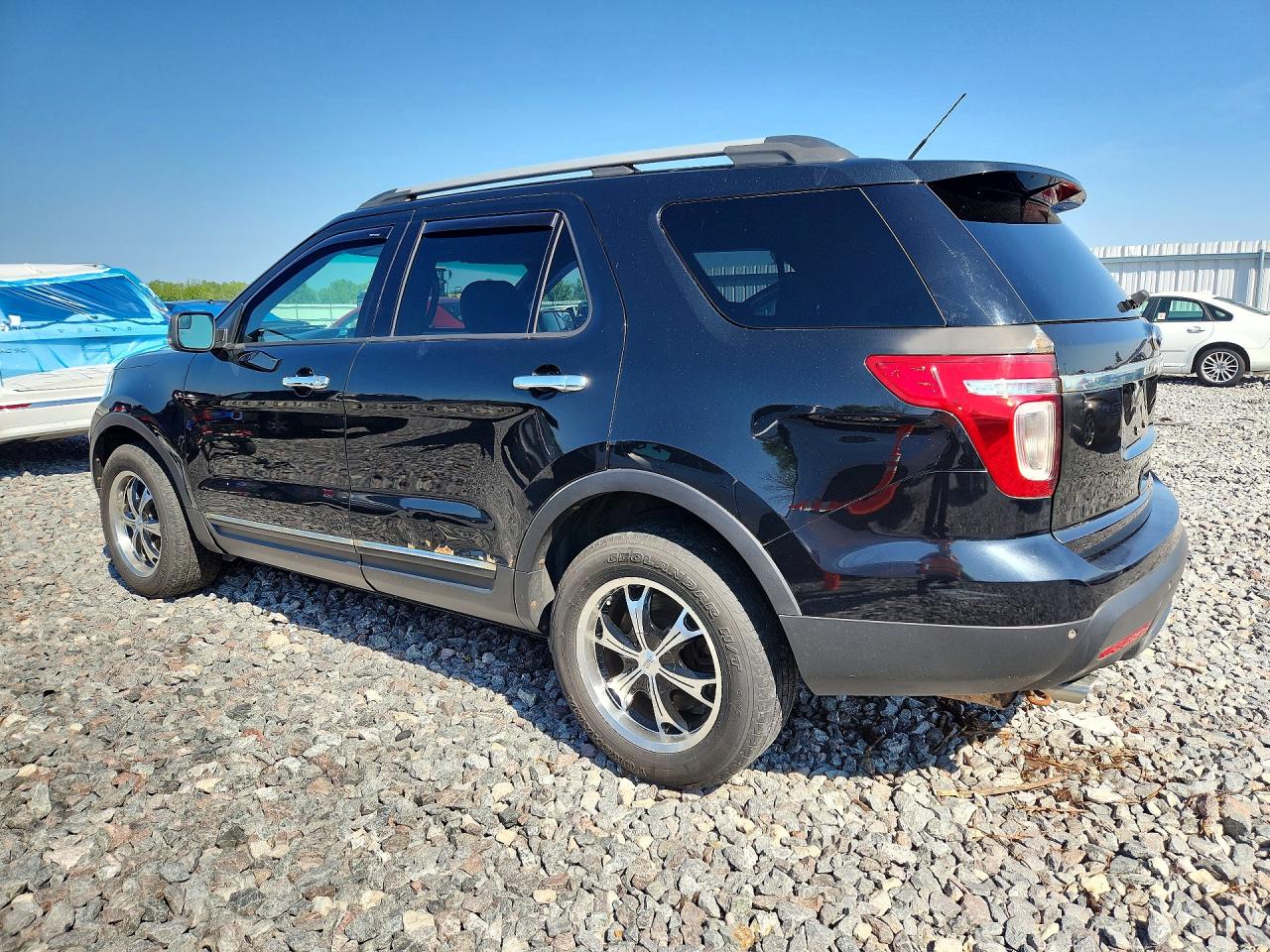 2013 Ford Explorer Xlt Black vin: 1FM5K8D87DGA22178