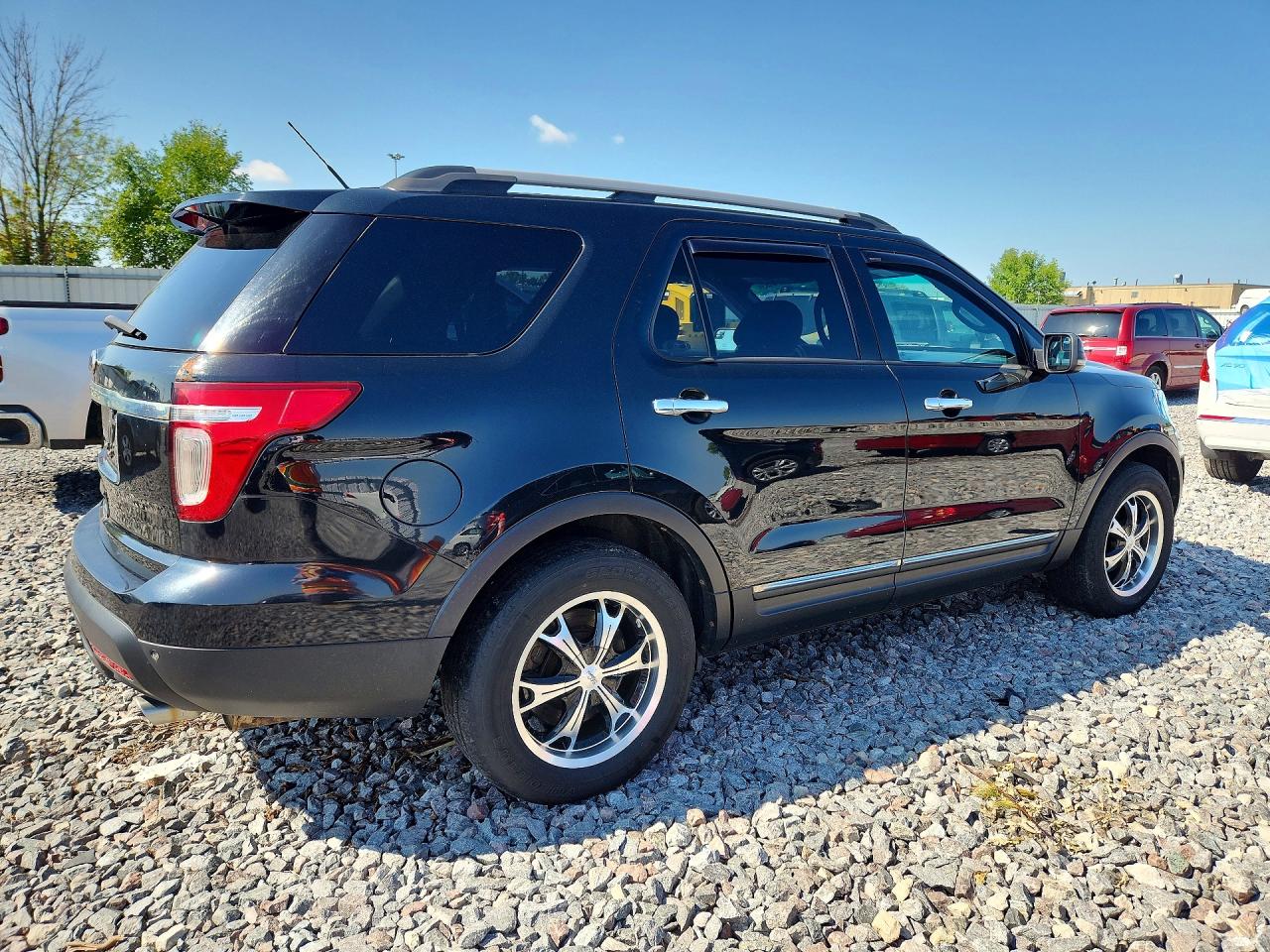 2013 Ford Explorer Xlt Black vin: 1FM5K8D87DGA22178