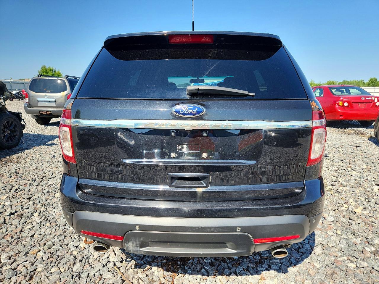 2013 Ford Explorer Xlt Black vin: 1FM5K8D87DGA22178
