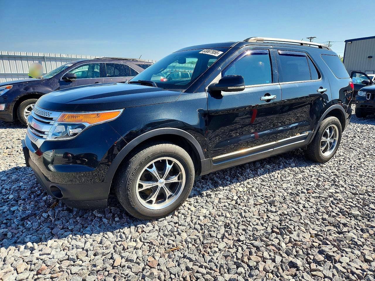 2013 Ford Explorer Xlt Black vin: 1FM5K8D87DGA22178