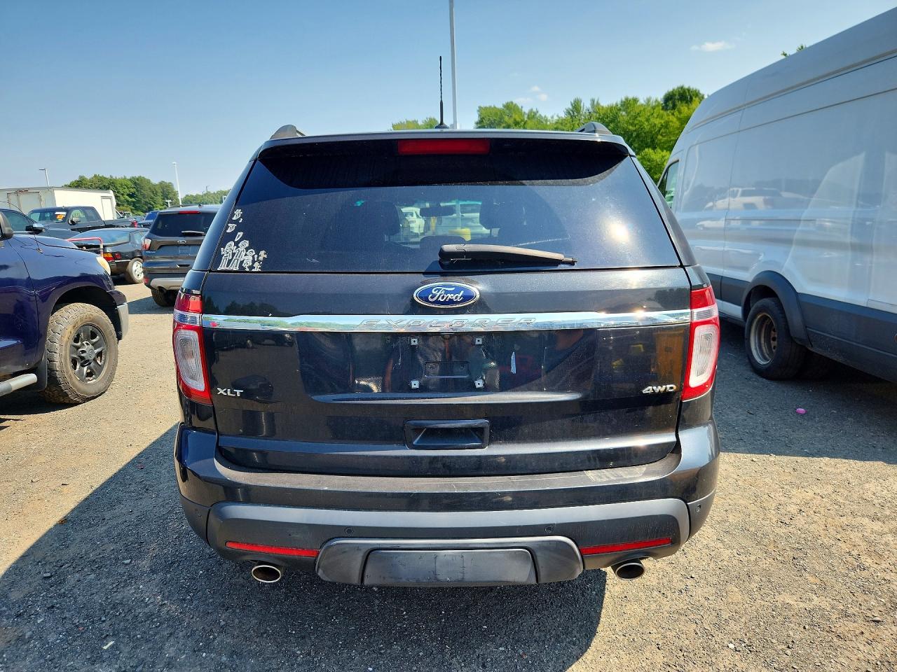 2013 Ford Explorer Xlt Black vin: 1FM5K8D87DGA51230