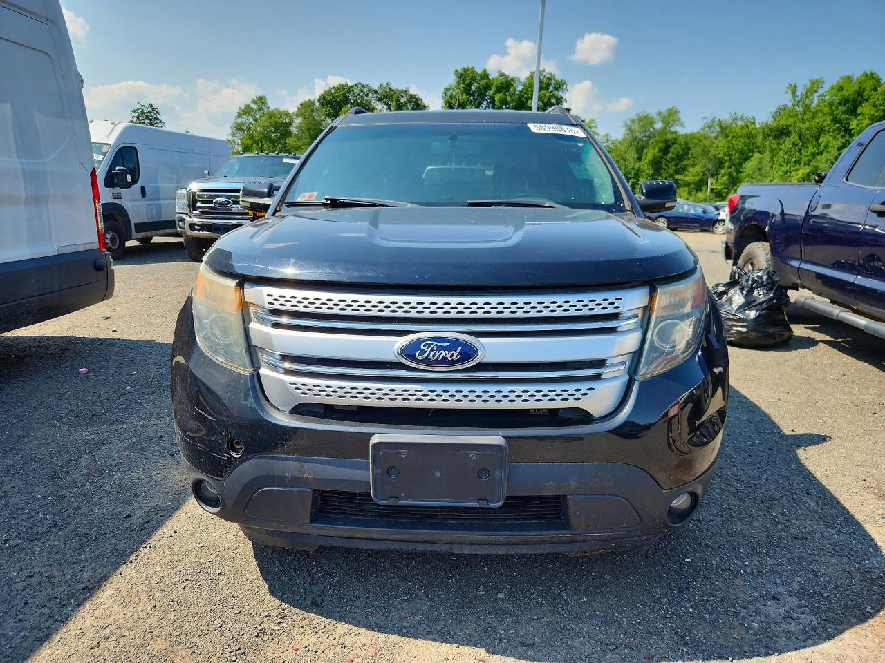 2013 Ford Explorer Xlt Black vin: 1FM5K8D87DGA51230