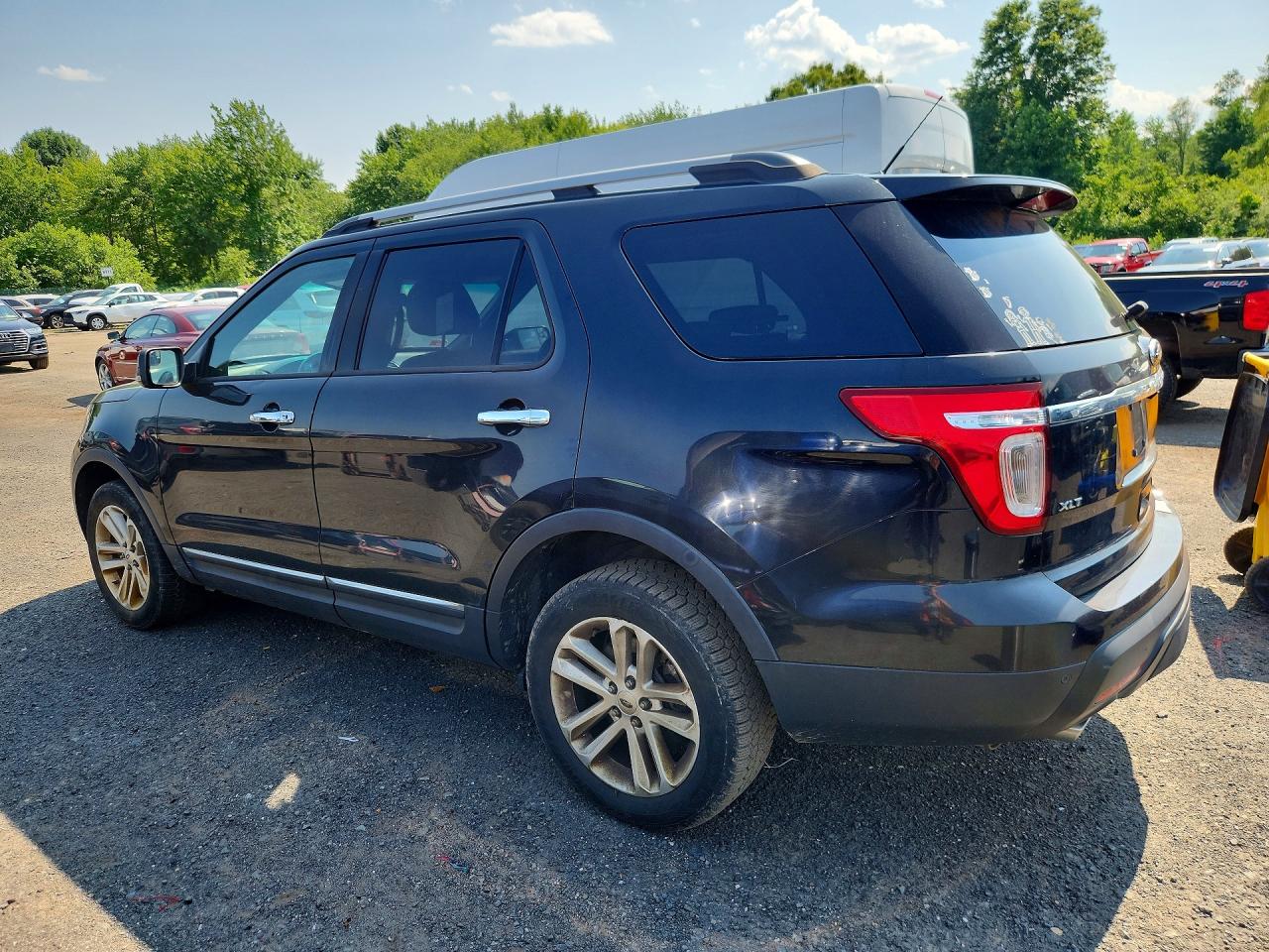 2013 Ford Explorer Xlt Black vin: 1FM5K8D87DGA51230