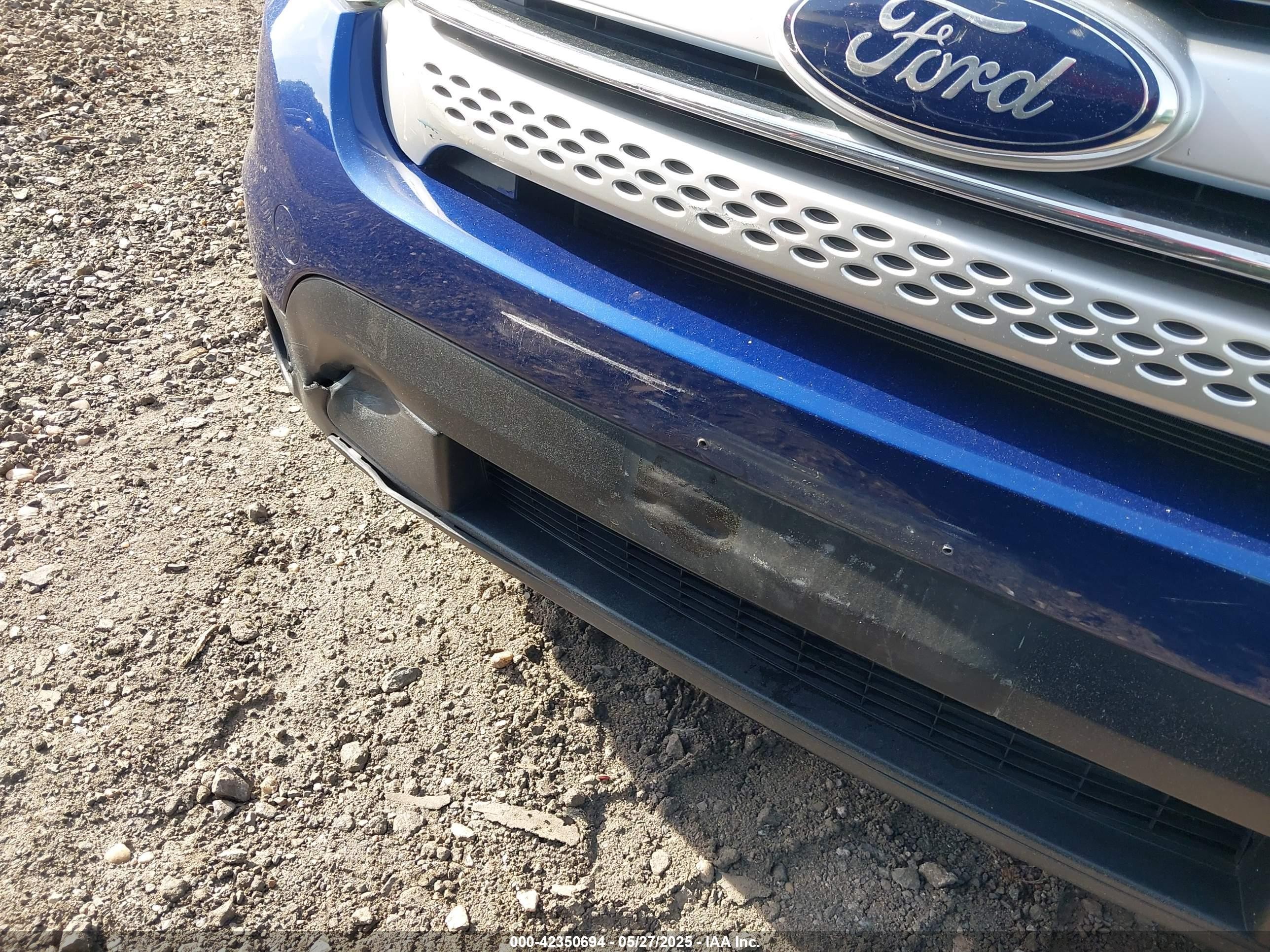 2013 Ford Explorer Xlt Blue vin: 1FM5K8D87DGA65113