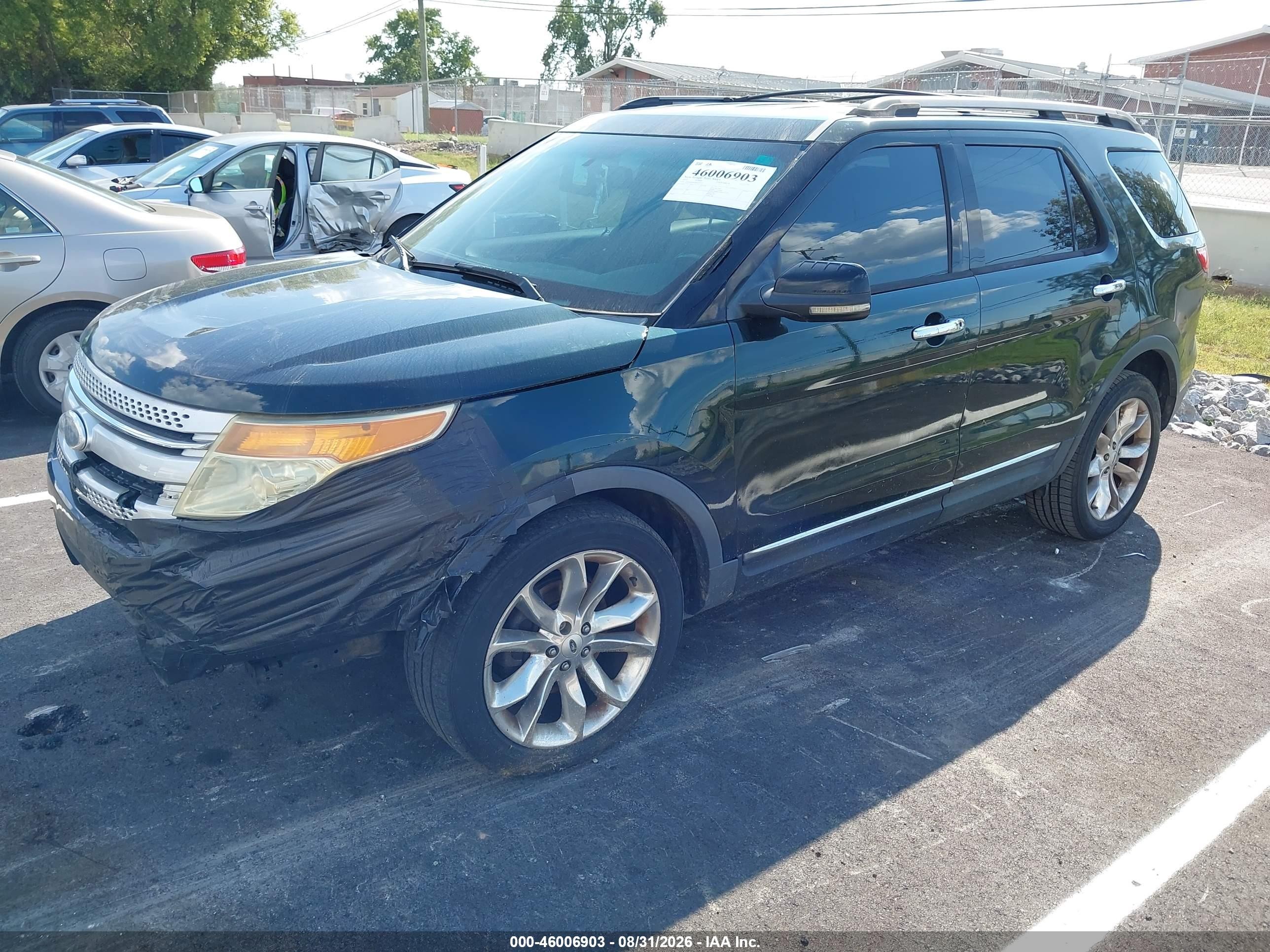 2013 Ford Explorer Xlt Blue vin: 1FM5K8D87DGA92571