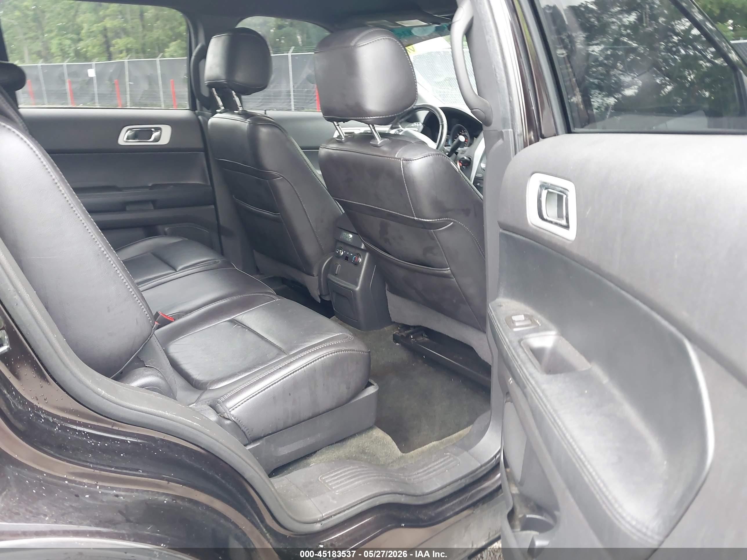 2013 Ford Explorer Xlt Burgundy vin: 1FM5K8D87DGC13339