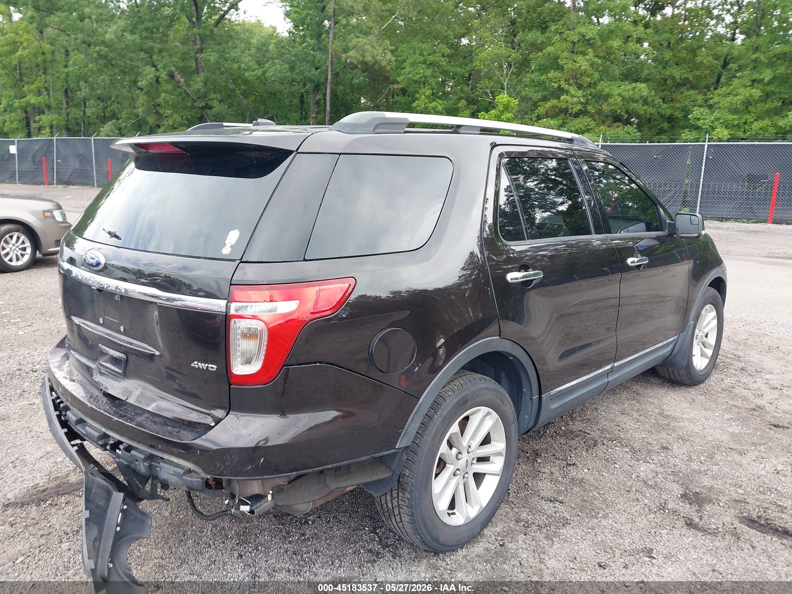 2013 Ford Explorer Xlt Burgundy vin: 1FM5K8D87DGC13339