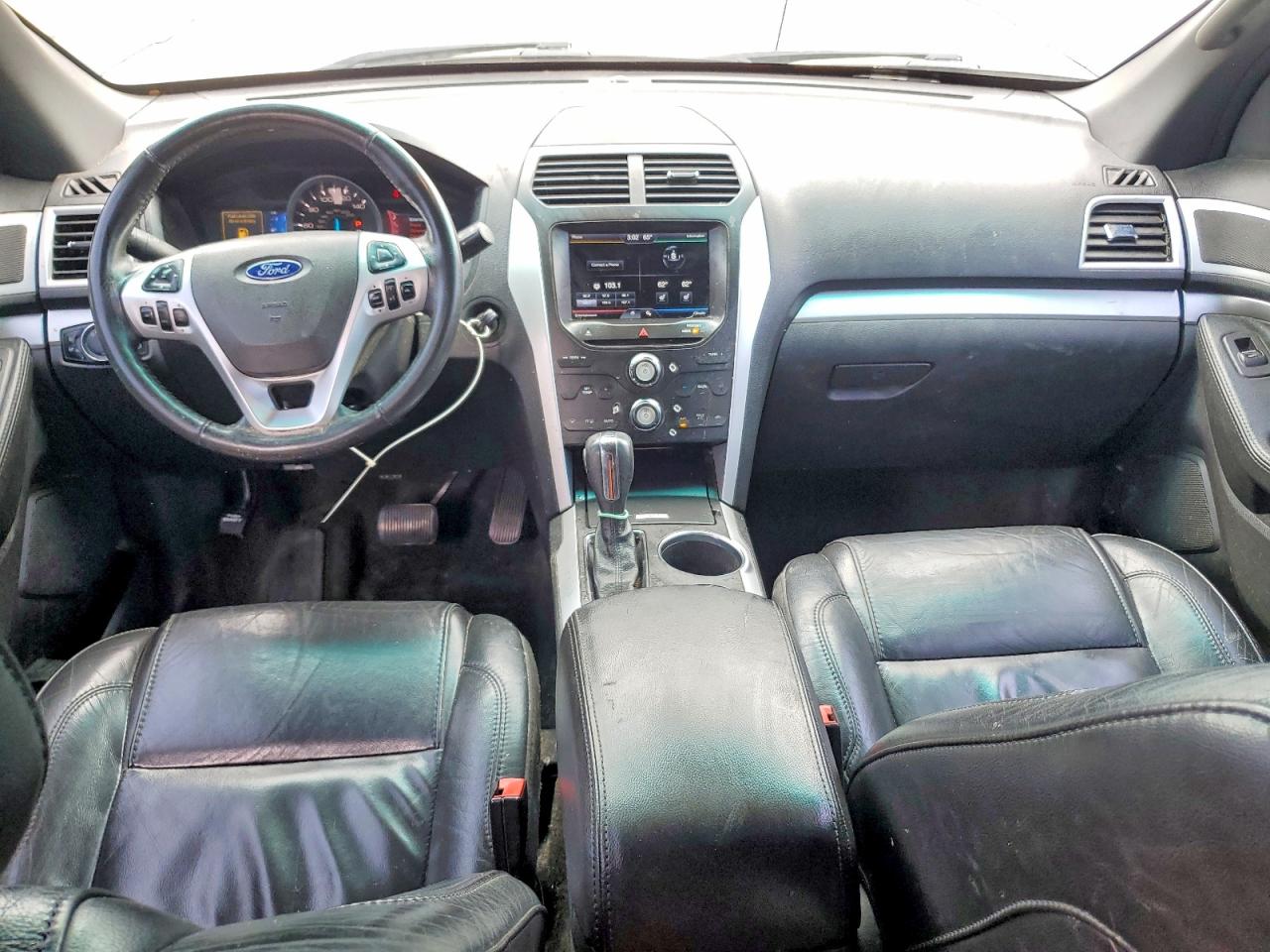 2013 Ford Explorer Xlt Черный vin: 1FM5K8D87DGC53551