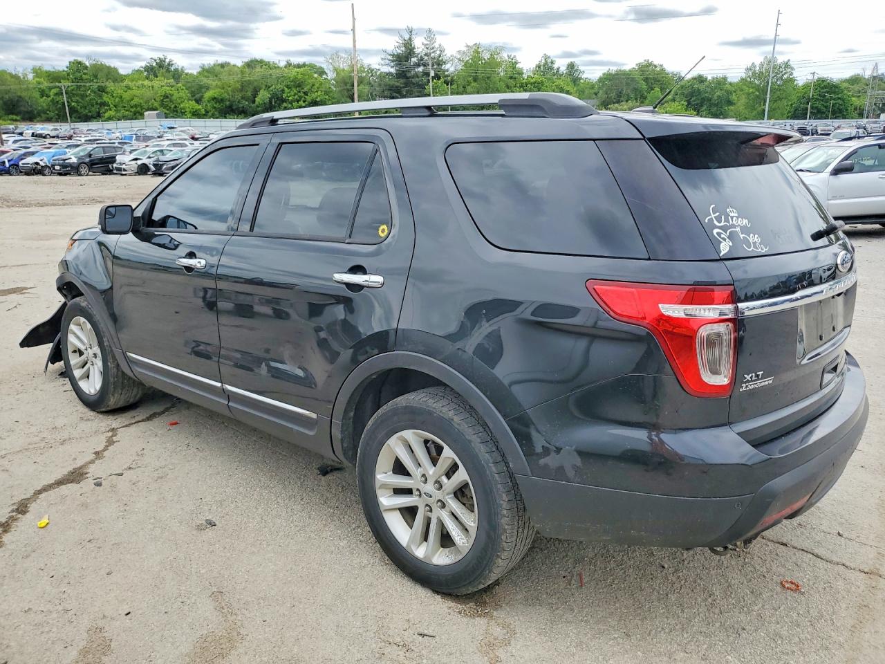 2013 Ford Explorer Xlt Черный vin: 1FM5K8D87DGC53551