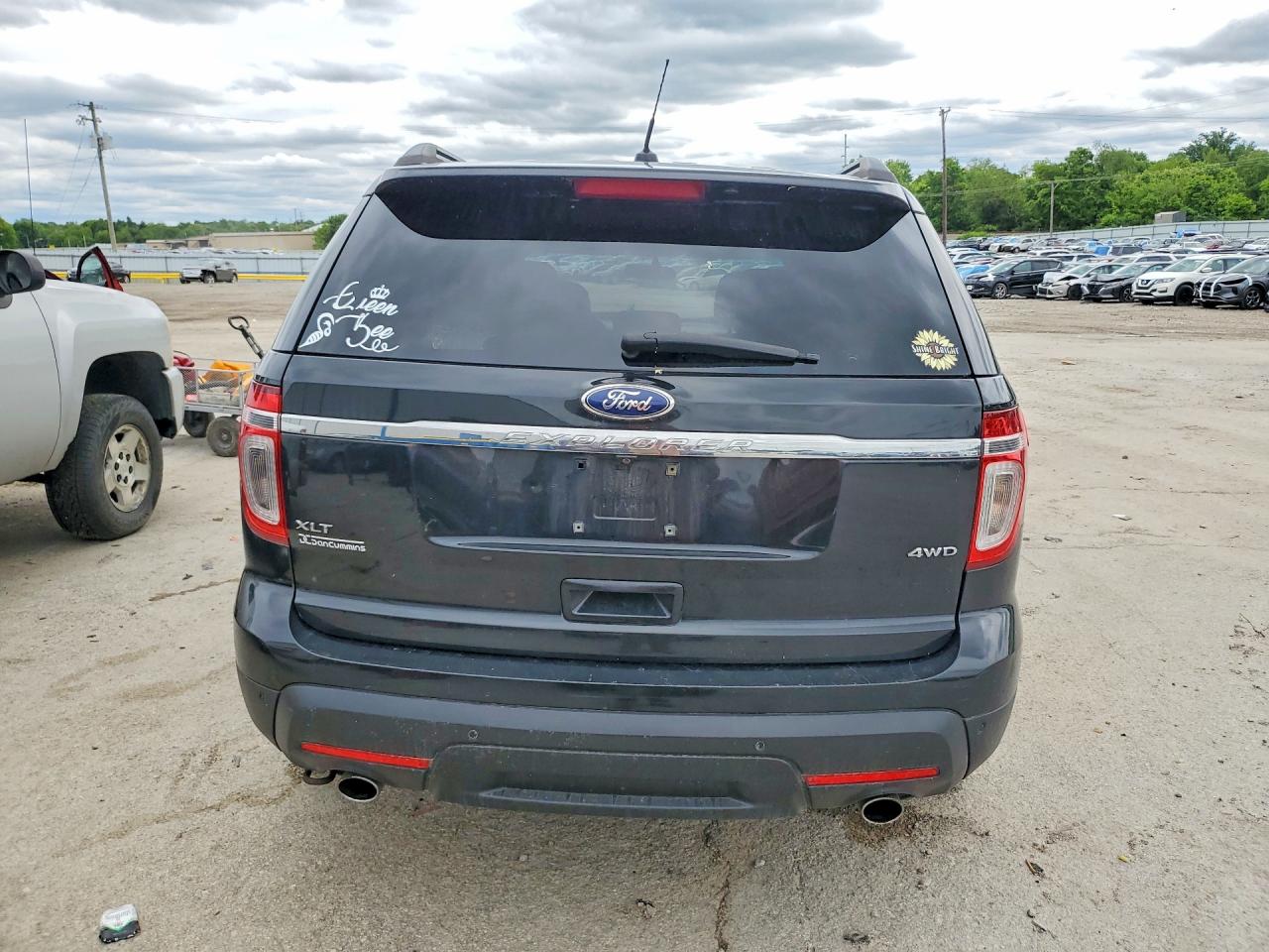 2013 Ford Explorer Xlt Черный vin: 1FM5K8D87DGC53551