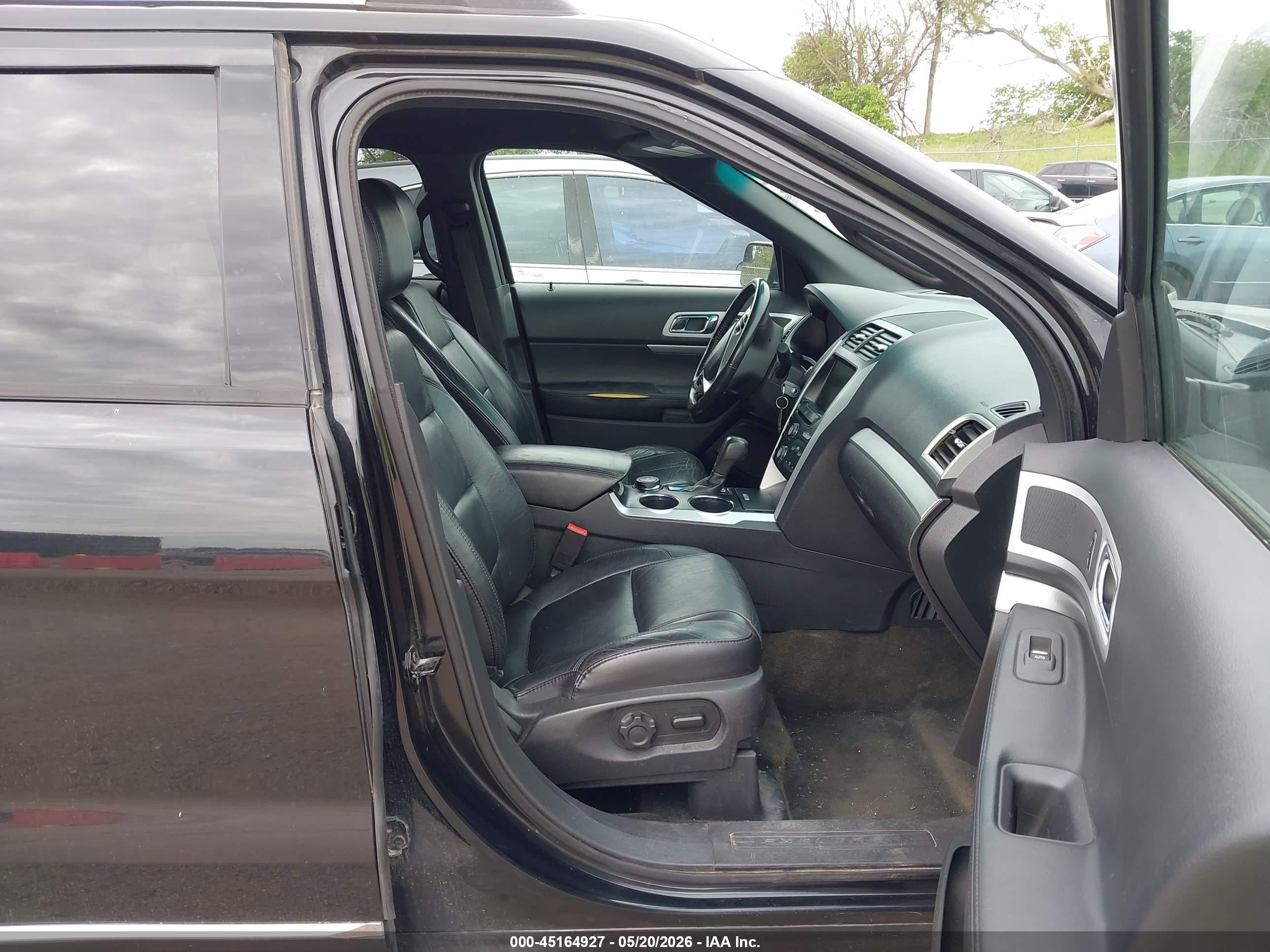 2013 Ford Explorer Xlt Black vin: 1FM5K8D87DGC59804