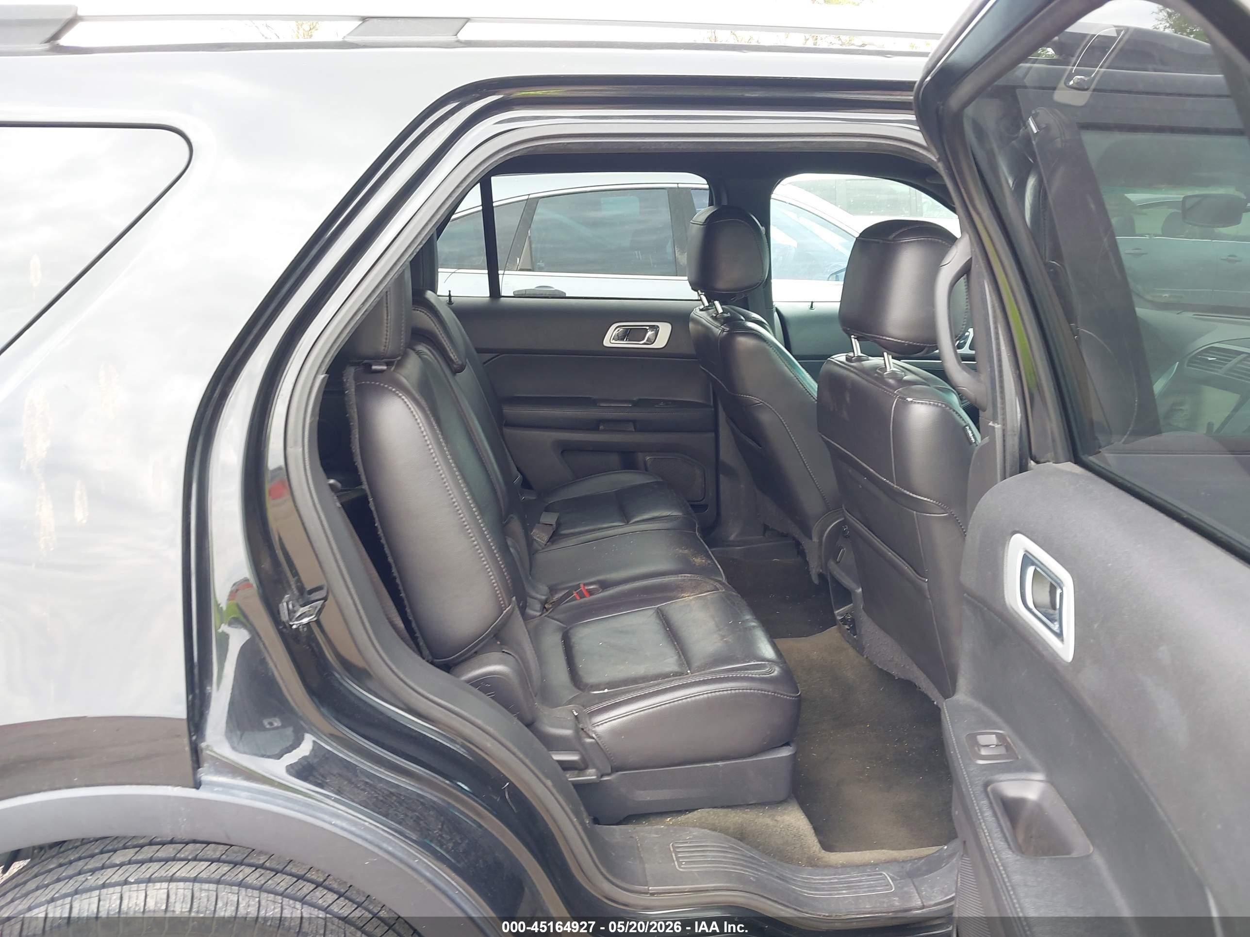 2013 Ford Explorer Xlt Black vin: 1FM5K8D87DGC59804