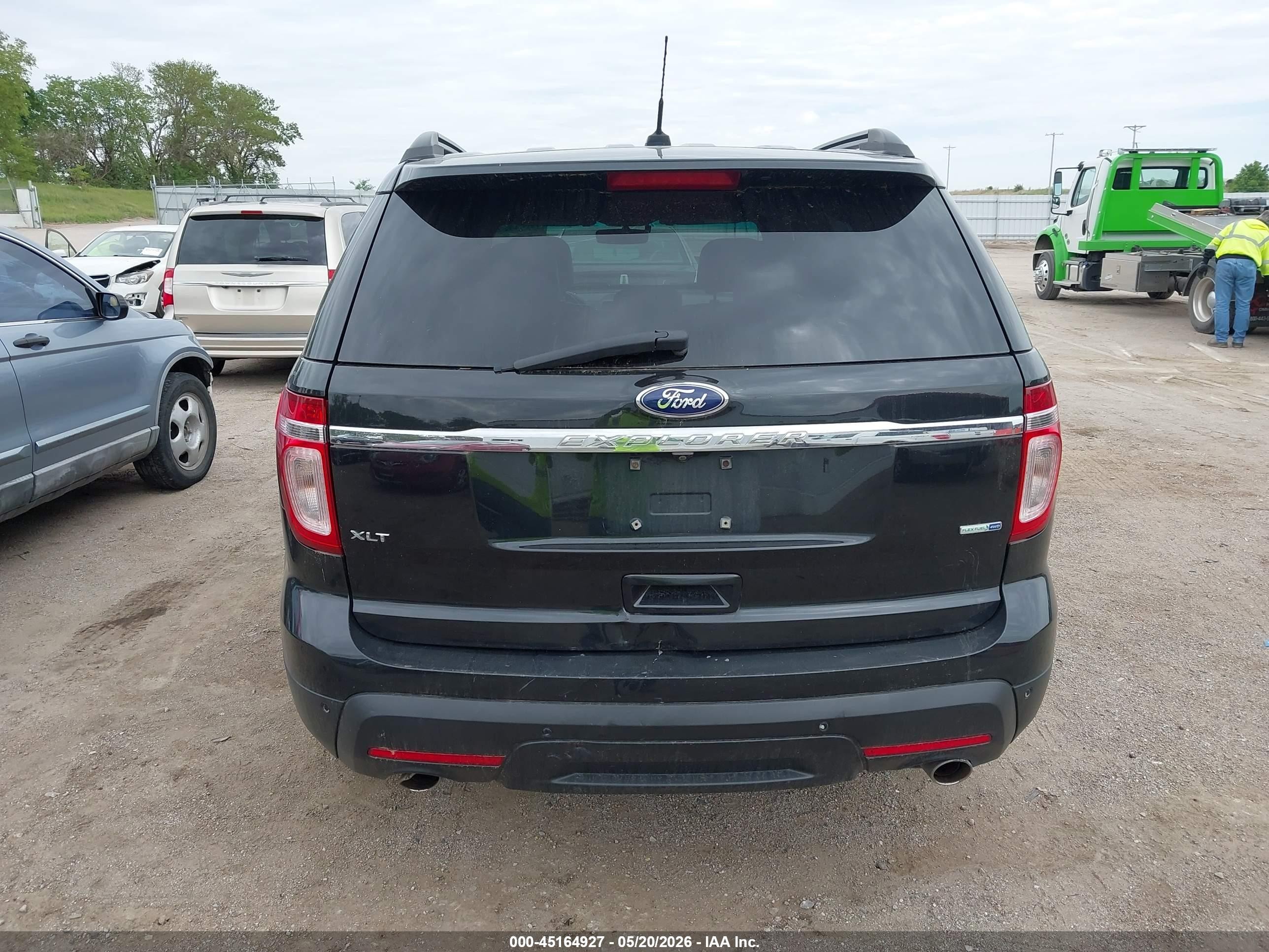 2013 Ford Explorer Xlt Black vin: 1FM5K8D87DGC59804