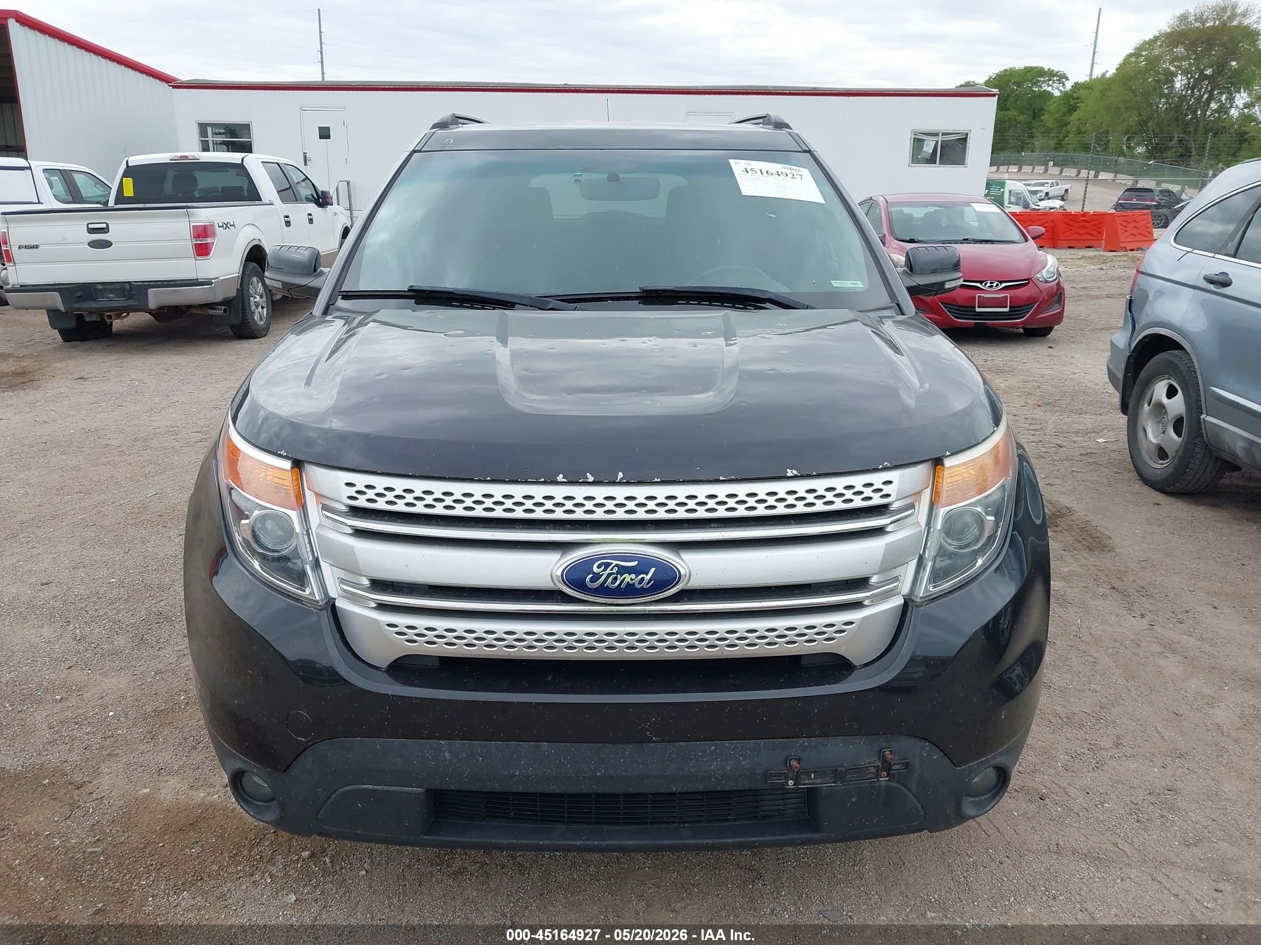 2013 Ford Explorer Xlt Black vin: 1FM5K8D87DGC59804