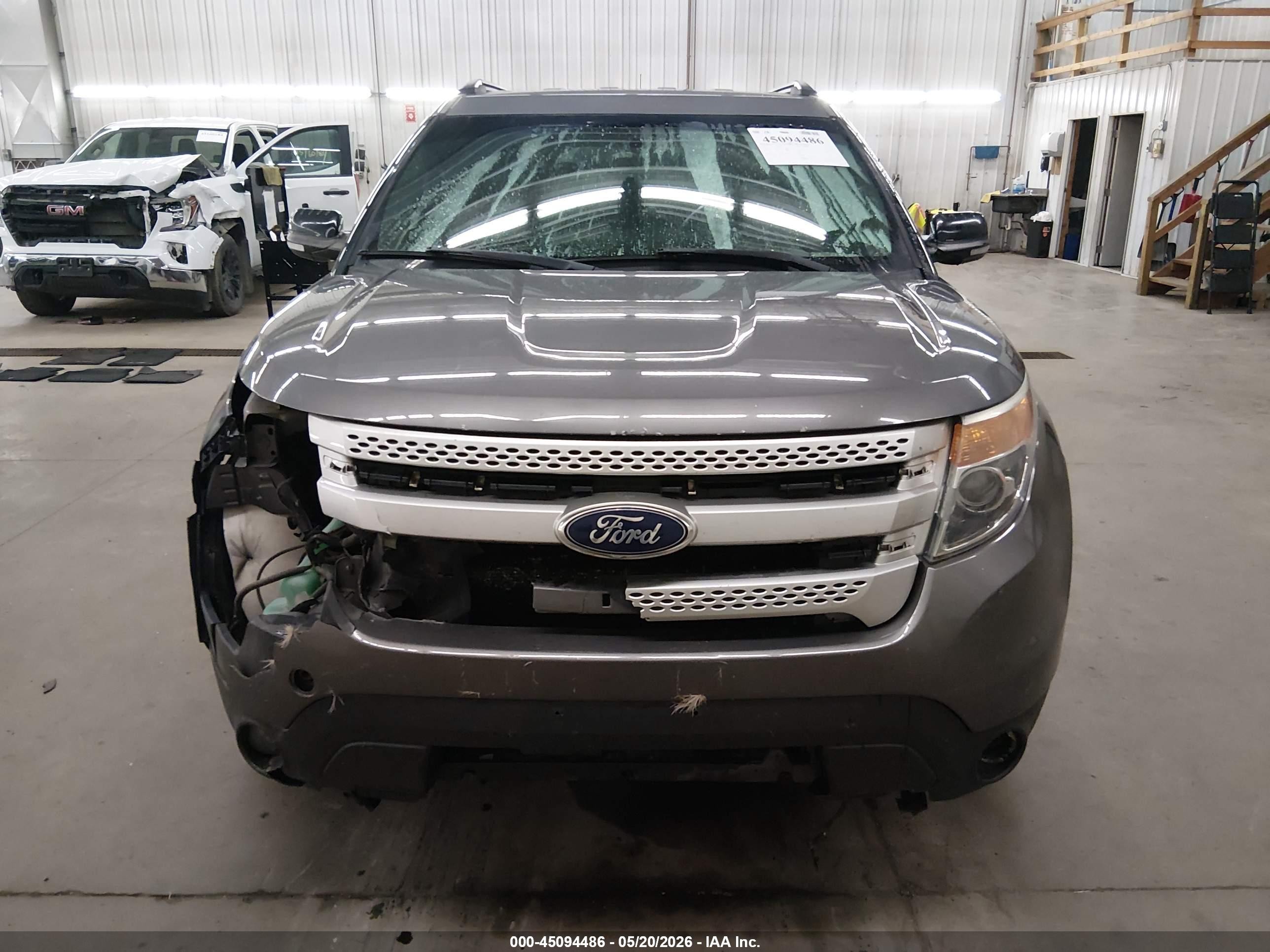 2013 Ford Explorer Xlt Gray vin: 1FM5K8D87DGC70379