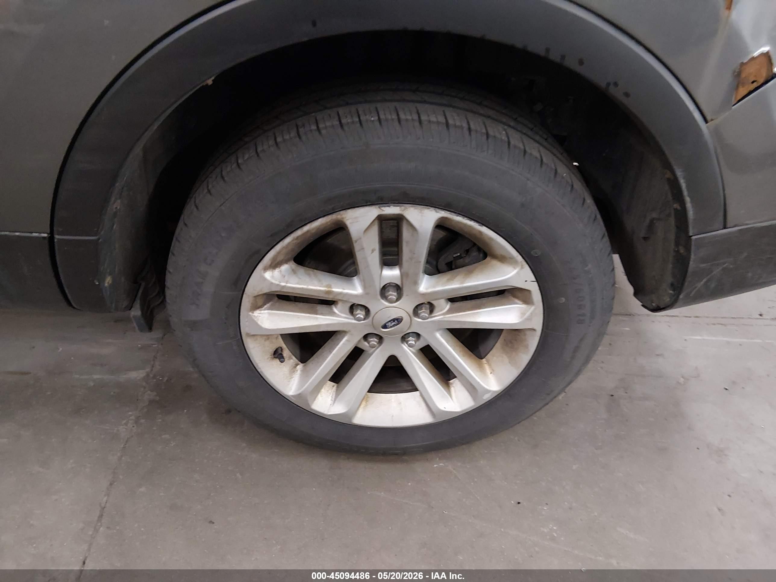 2013 Ford Explorer Xlt Gray vin: 1FM5K8D87DGC70379