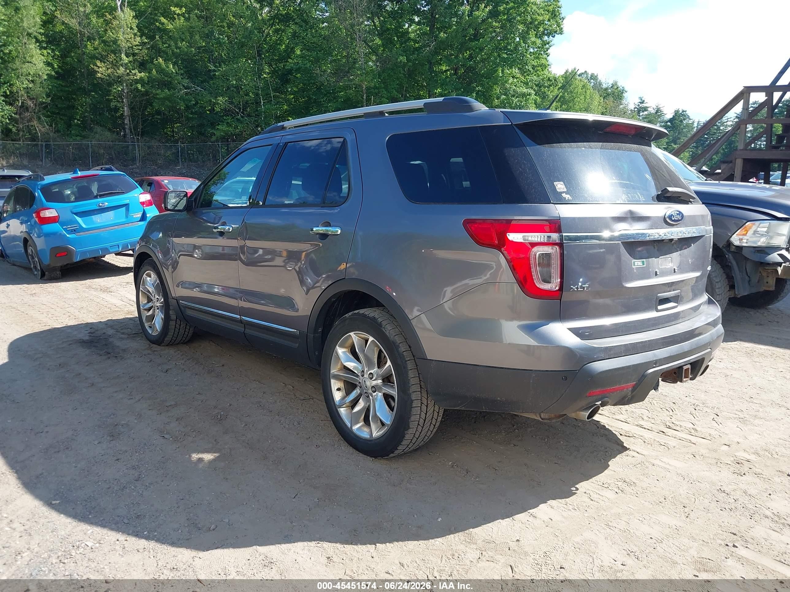 2013 Ford Explorer Xlt Navy vin: 1FM5K8D87DGC86534