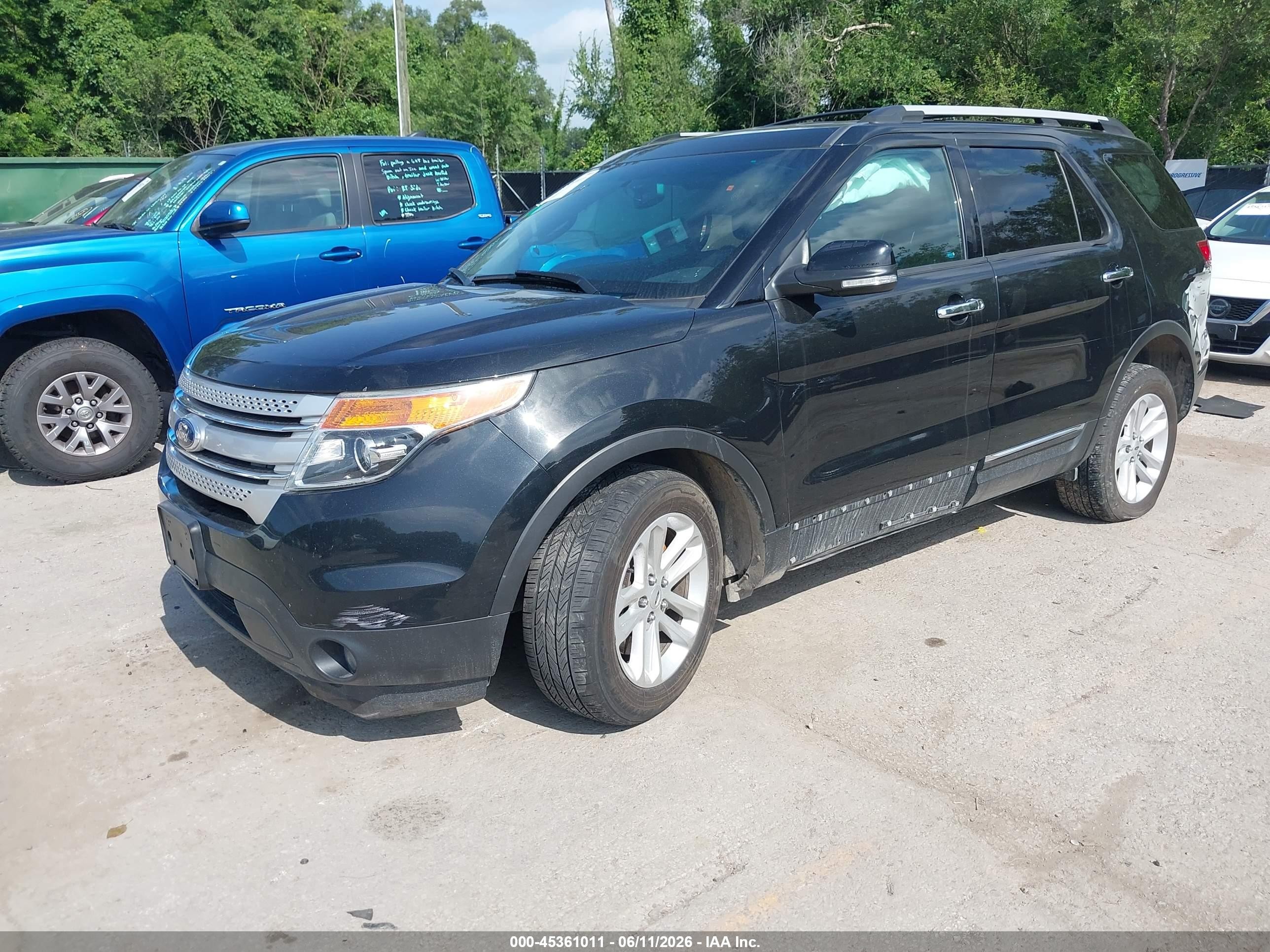 2013 Ford Explorer Xlt Black vin: 1FM5K8D87DGC87456