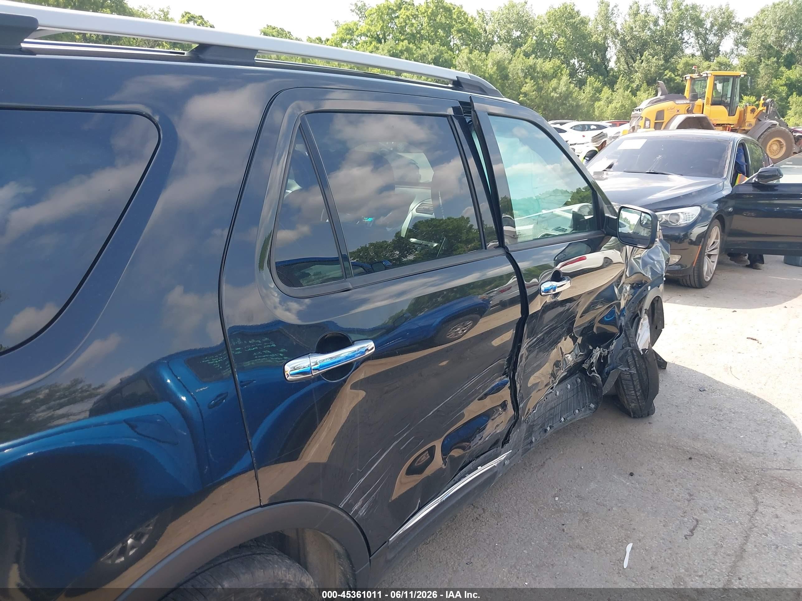 2013 Ford Explorer Xlt Black vin: 1FM5K8D87DGC87456