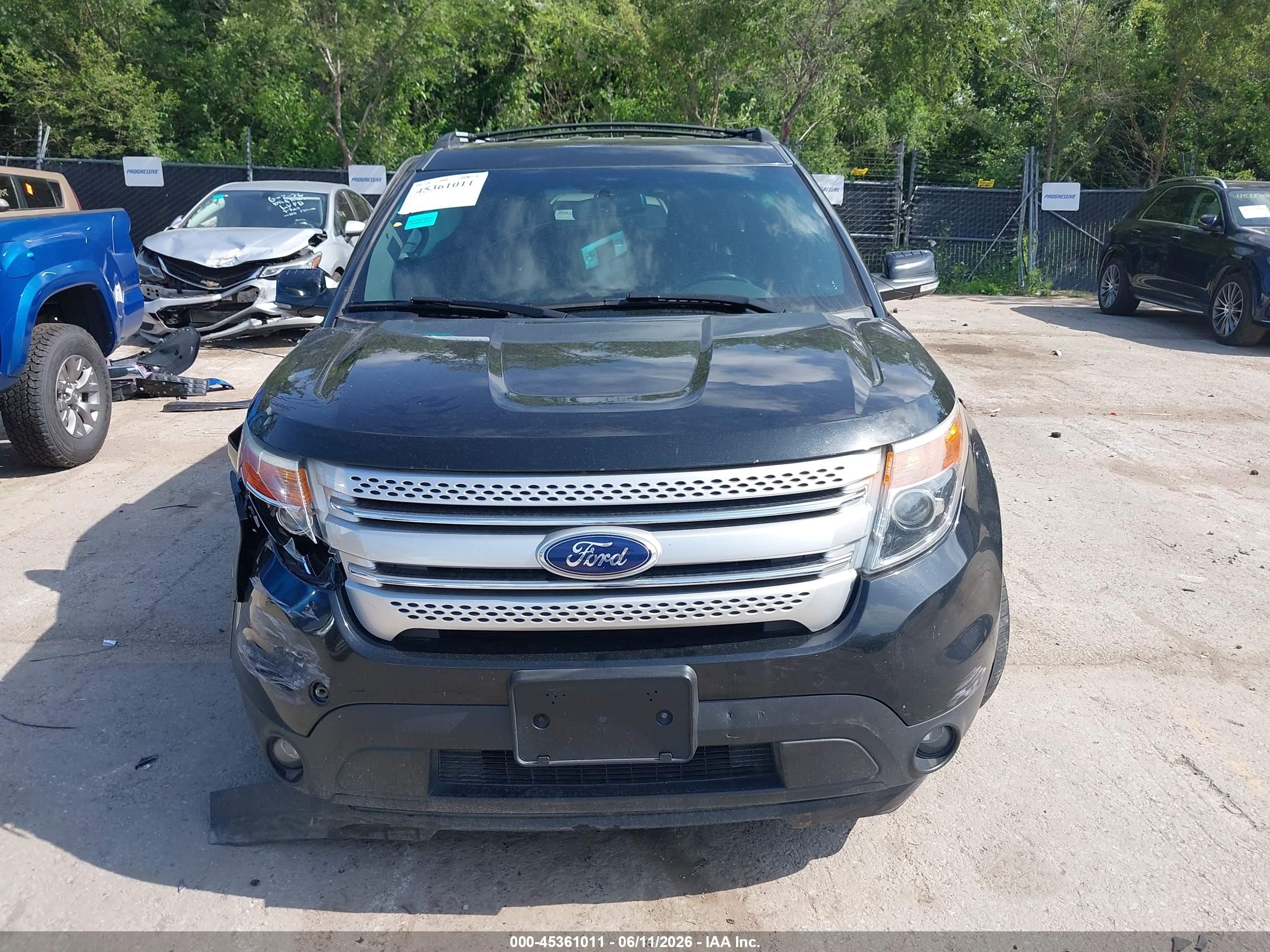 2013 Ford Explorer Xlt Black vin: 1FM5K8D87DGC87456