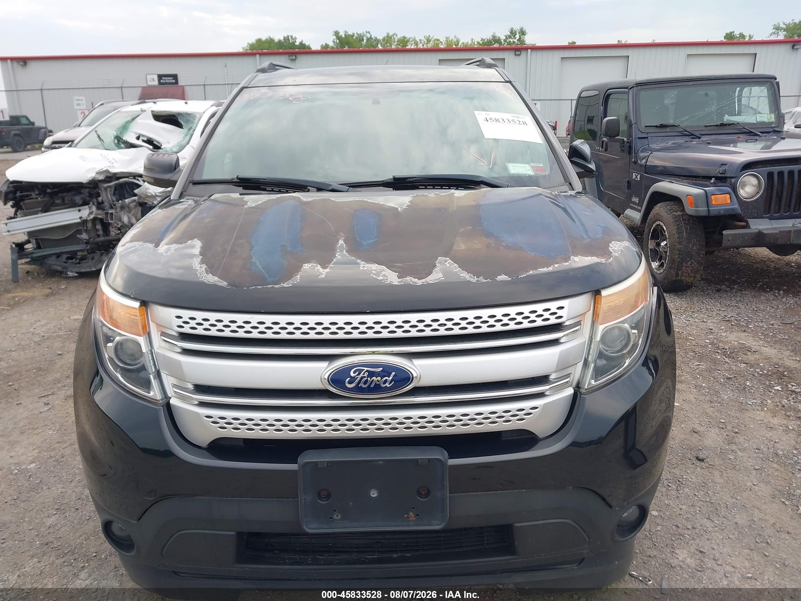 2013 Ford Explorer Xlt Black vin: 1FM5K8D87DGC89319