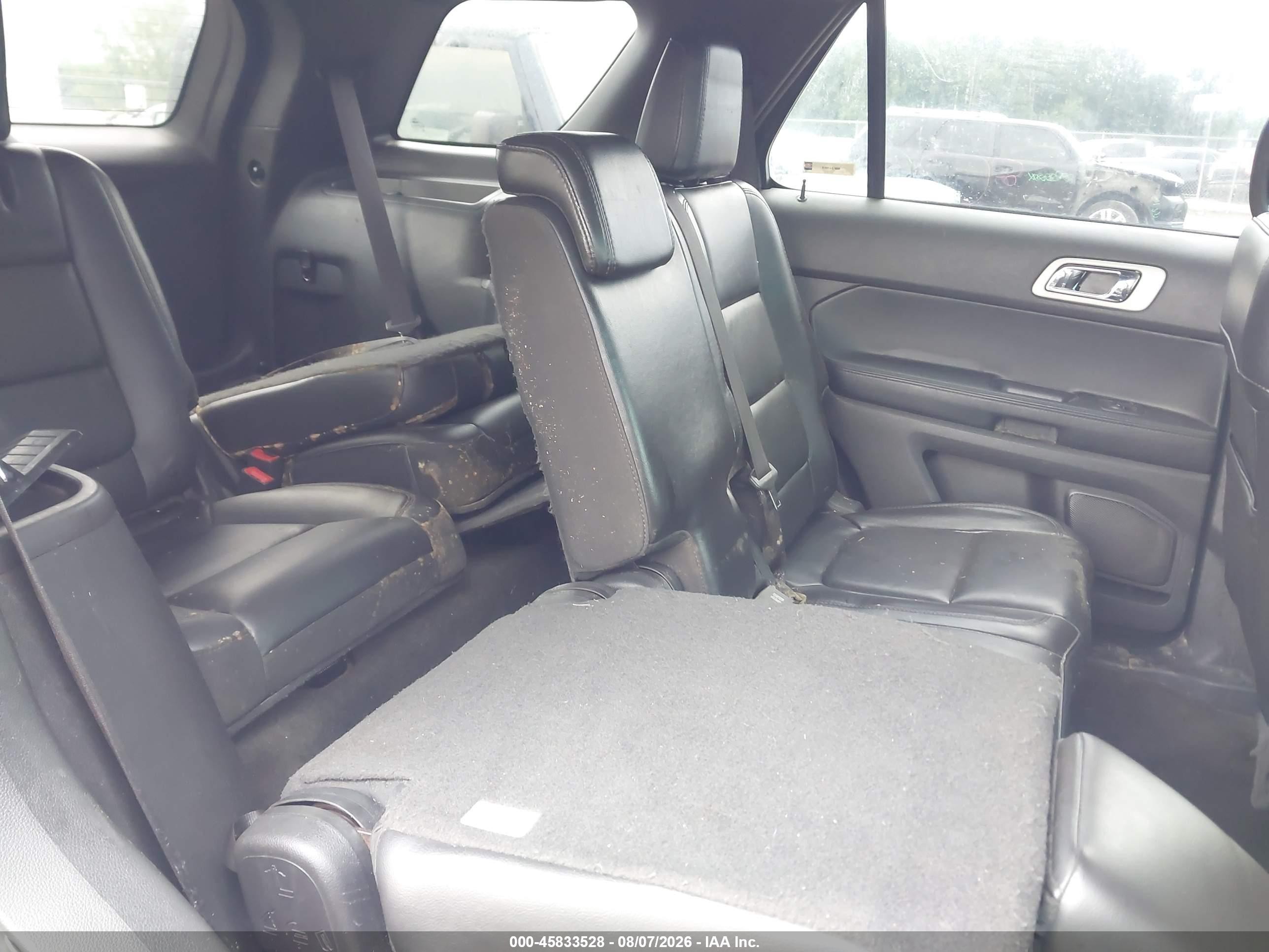 2013 Ford Explorer Xlt Black vin: 1FM5K8D87DGC89319