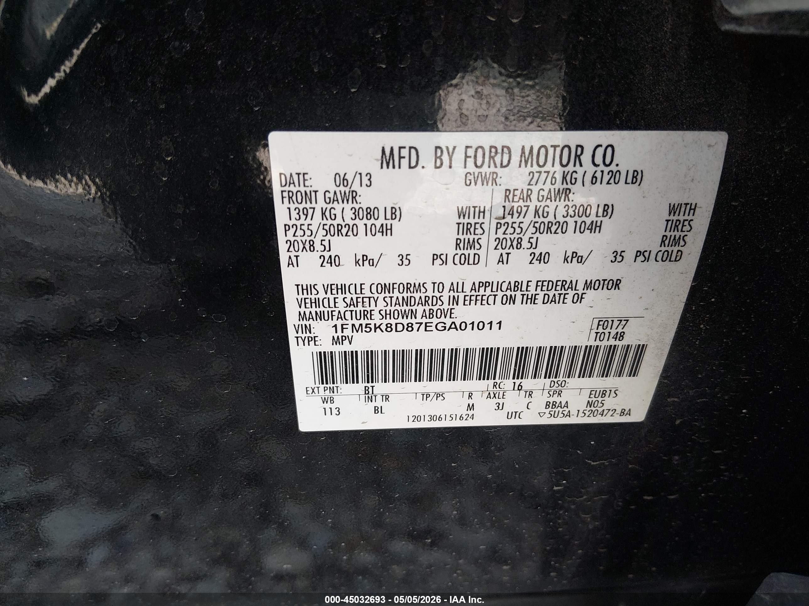 2014 Ford Explorer Xlt Black vin: 1FM5K8D87EGA01011