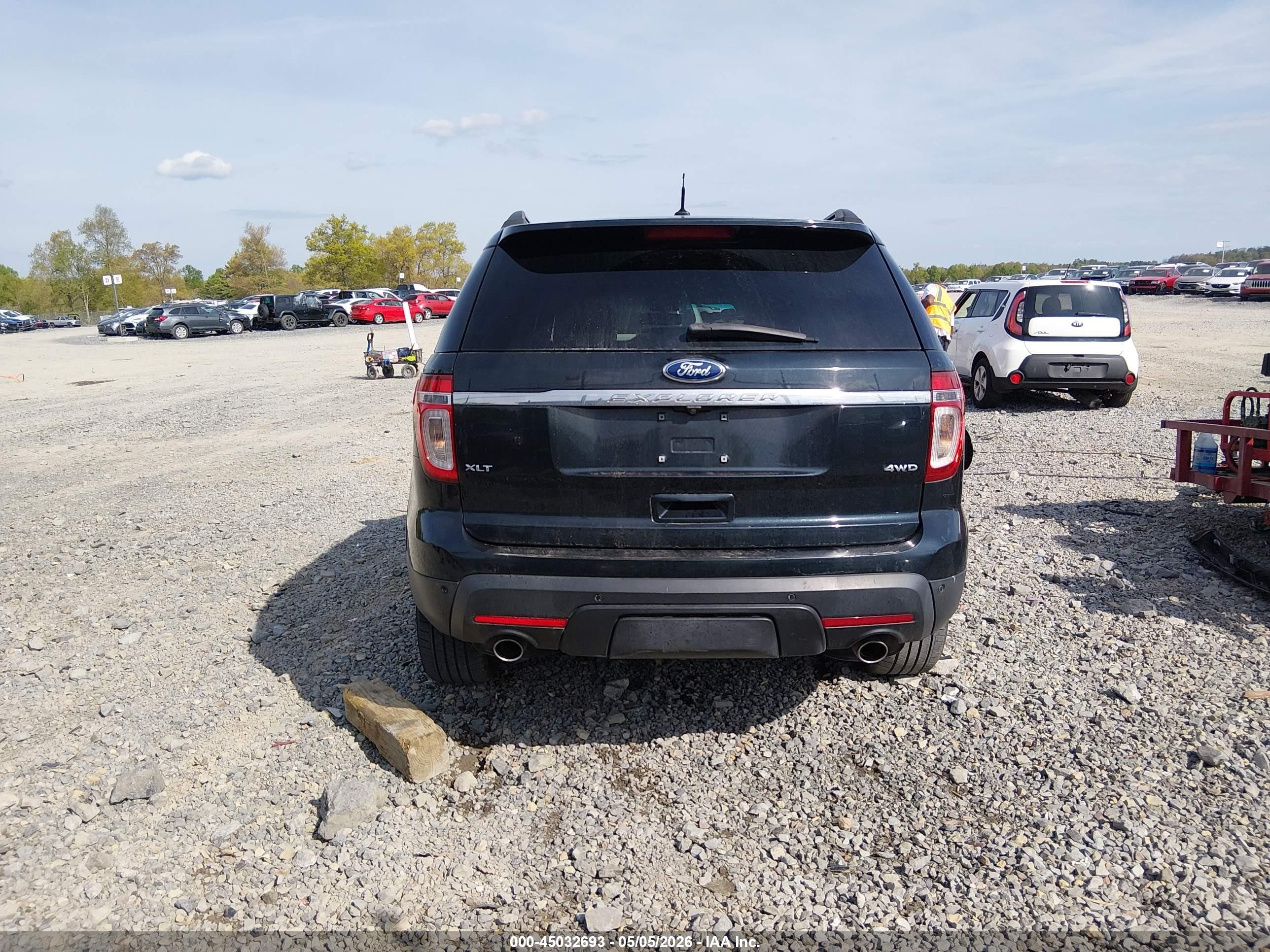 2014 Ford Explorer Xlt Black vin: 1FM5K8D87EGA01011