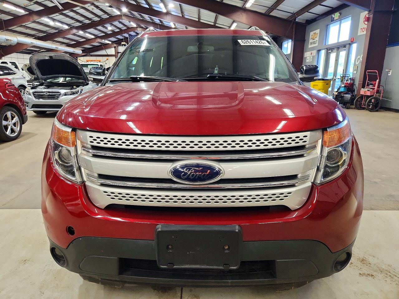 2014 Ford Explorer Xlt Red vin: 1FM5K8D87EGA12154