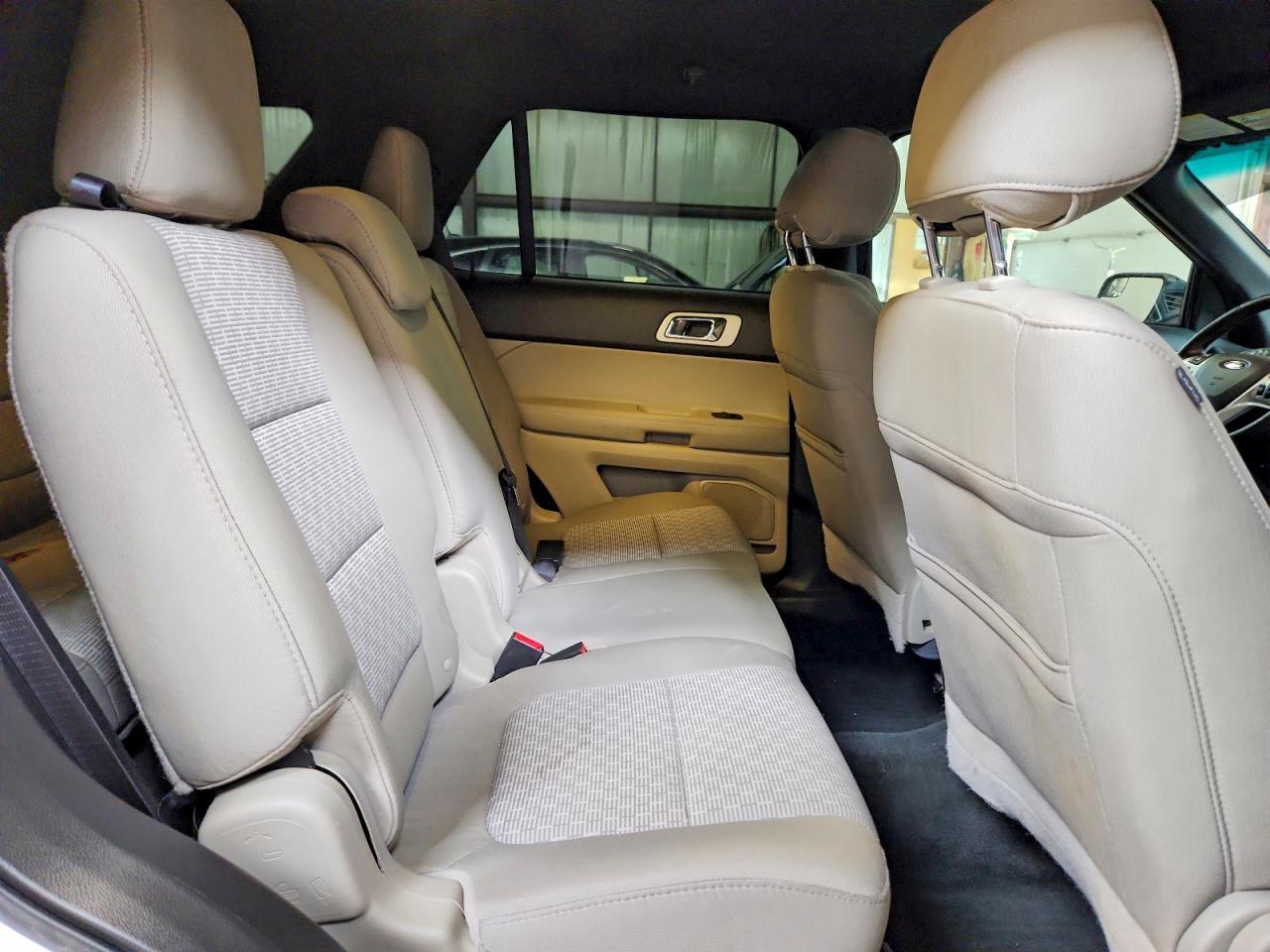 2014 Ford Explorer Xlt White vin: 1FM5K8D87EGA45221