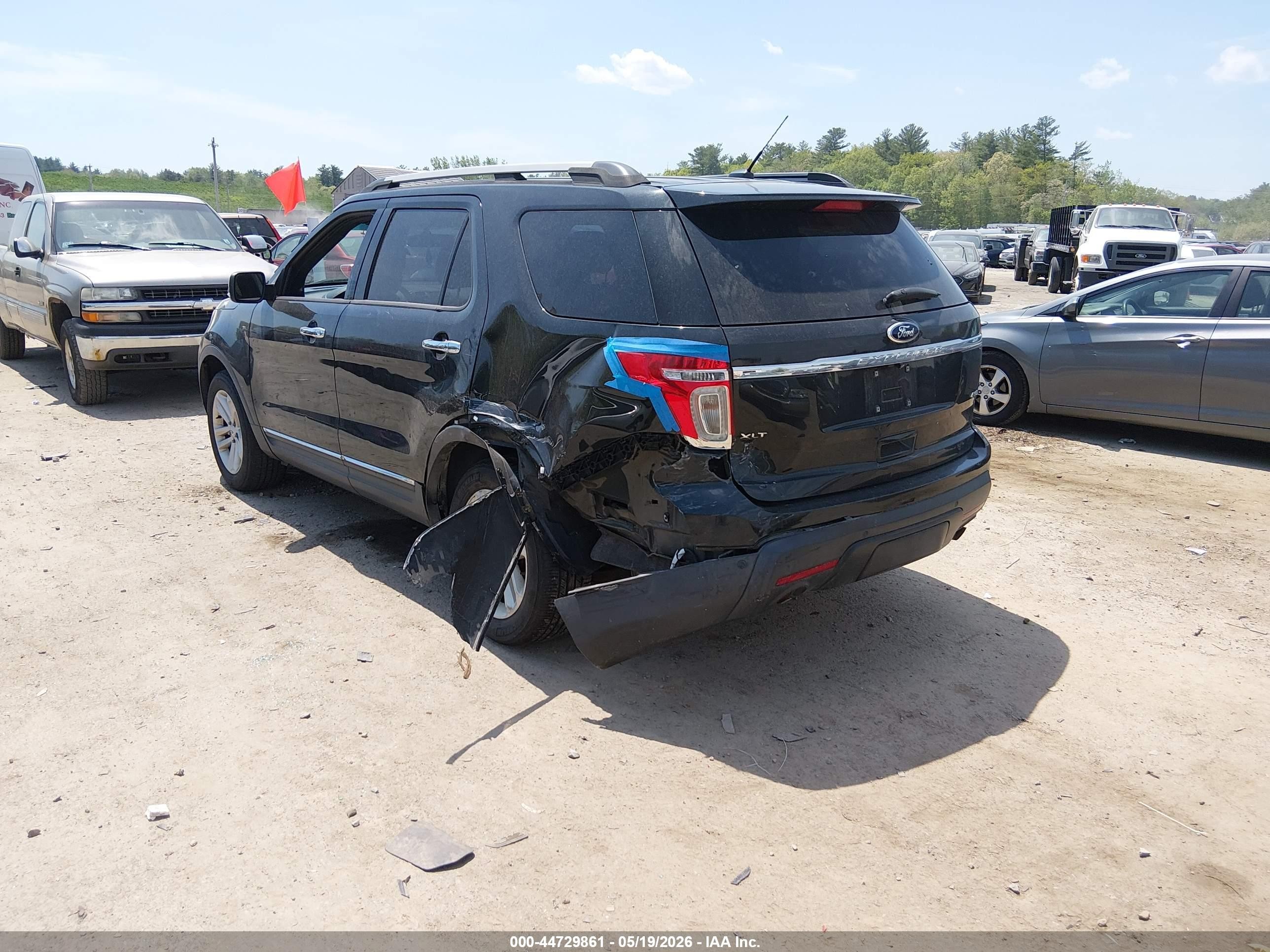 2014 Ford Explorer Xlt Black vin: 1FM5K8D87EGA46790
